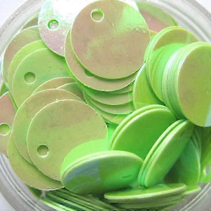 DIY Shiny Round Loose Sequins Paillettes Sewing Craft 16mm Blue