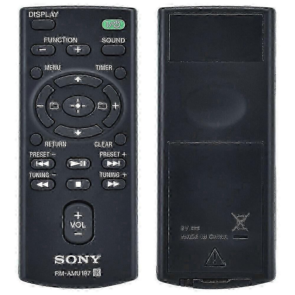 Ny äkta RM-AMU197 för Sony HIFI Audio Display System Fjärrkontroll RMAMU197
