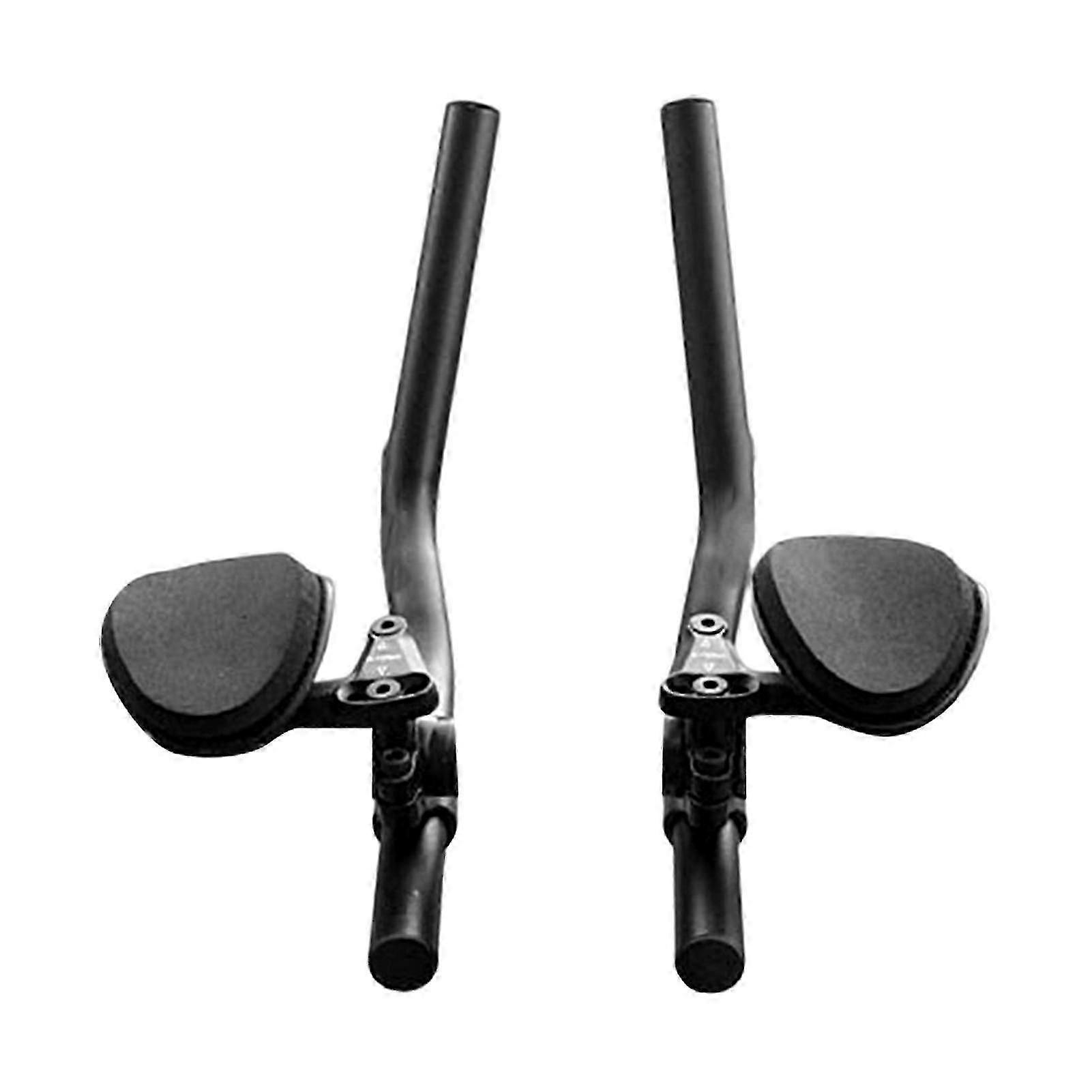 1 Pair Universal Ergonomic Design Aluminum Alloy Anti-deformation Bicycle Handlebar Grips