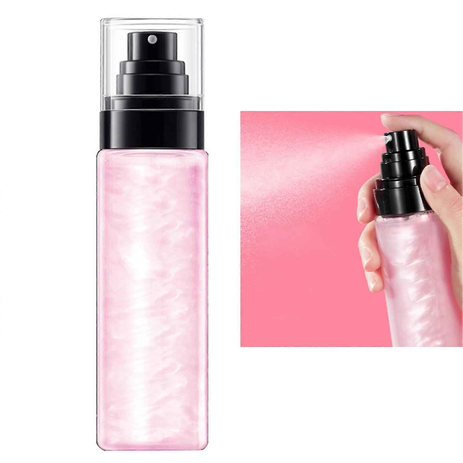 Moisturizing Long Lasting Brightening Makeup Setting Spray 100ml Pink