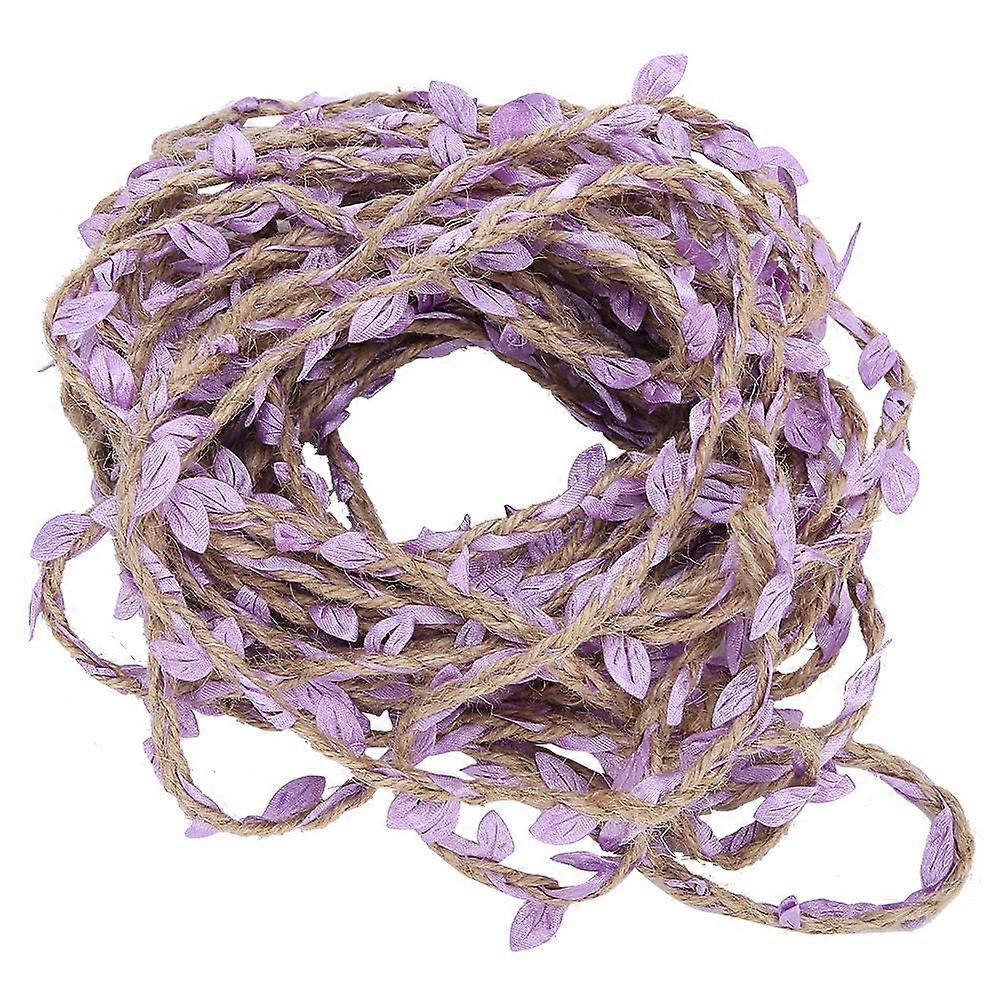 2025 Latest Model 10 Meters Artificial Leaf Ribbon Braided Garland Weaving