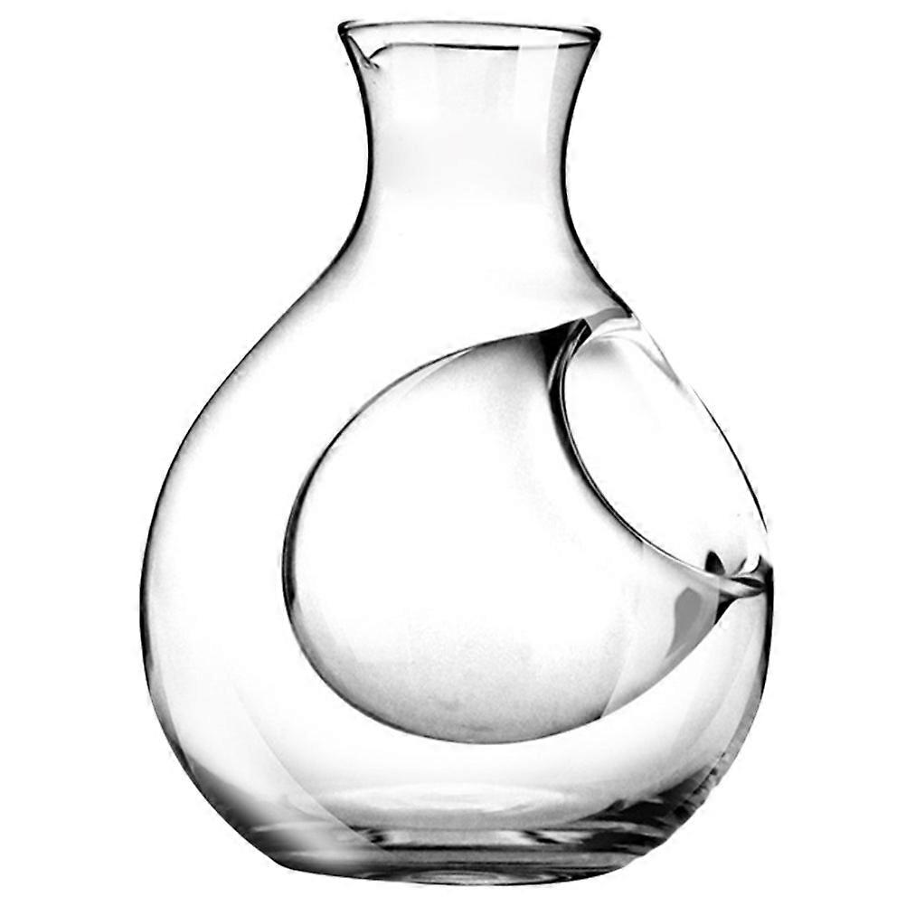 Elegant Transparent Glass Wine Decanter for Home Use – Enhances Aroma and Taste of Red Wine