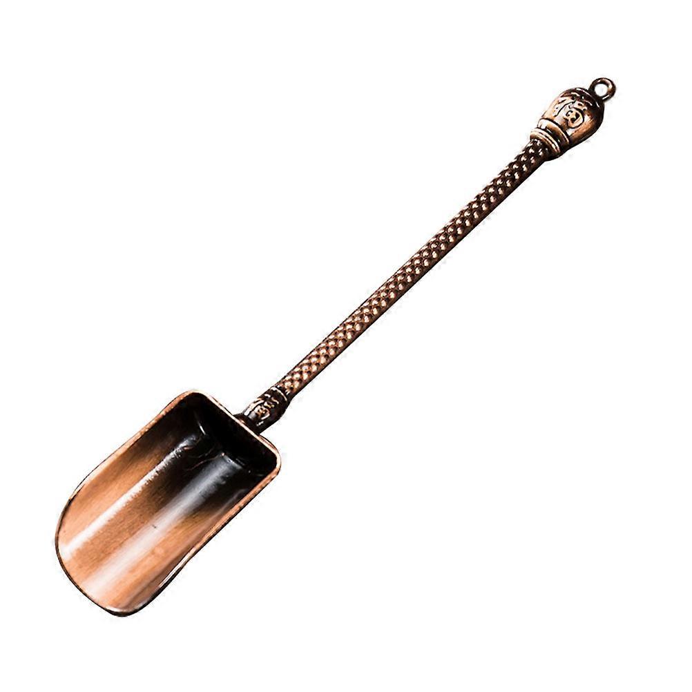 Tea Ceremony Utensil Tools Alloy Tea For Adults Home Use Brown 1Pack