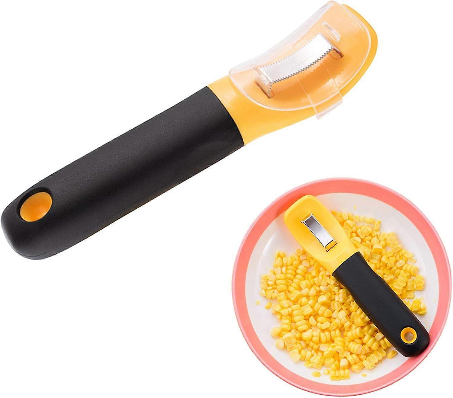 2 Pack Corn Cob Stripper Tool, Professional Corn Sheller Kernel Cutter