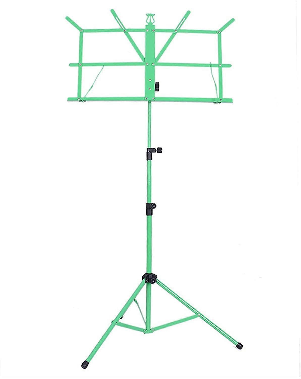 Music stand, metal music stand holder, foldable sheet music stand with waterproof carrying bag, 7 colors, guitar accessories. Ref: 7875