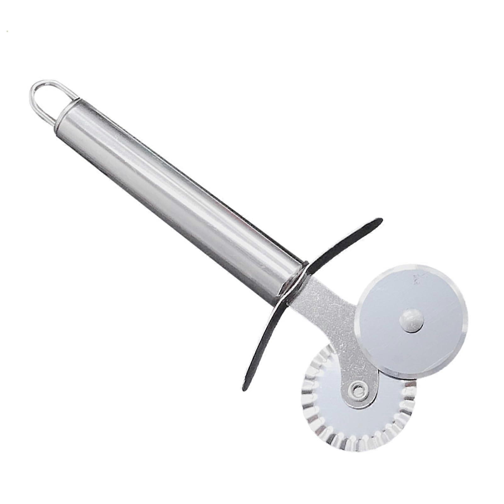 Professional Stainless Steel Pizza Cutter, Server Spatula, NonStick Coated Pasta Utensils