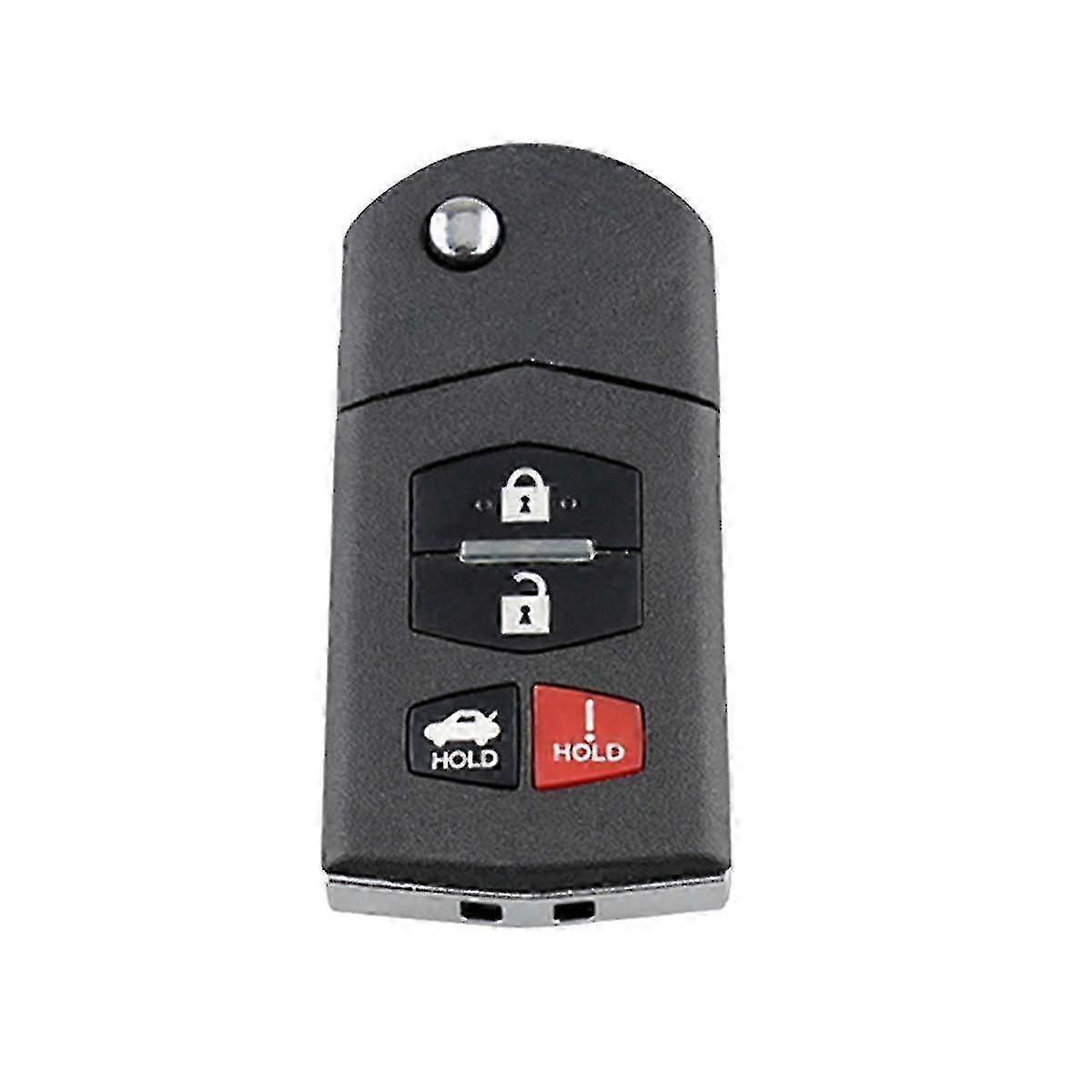 4D63 Chip Remote Smart Key for Mazda 3, 5, 6, MX-5 Miata - 315MHz Key Fob Replacement with 4 Buttons