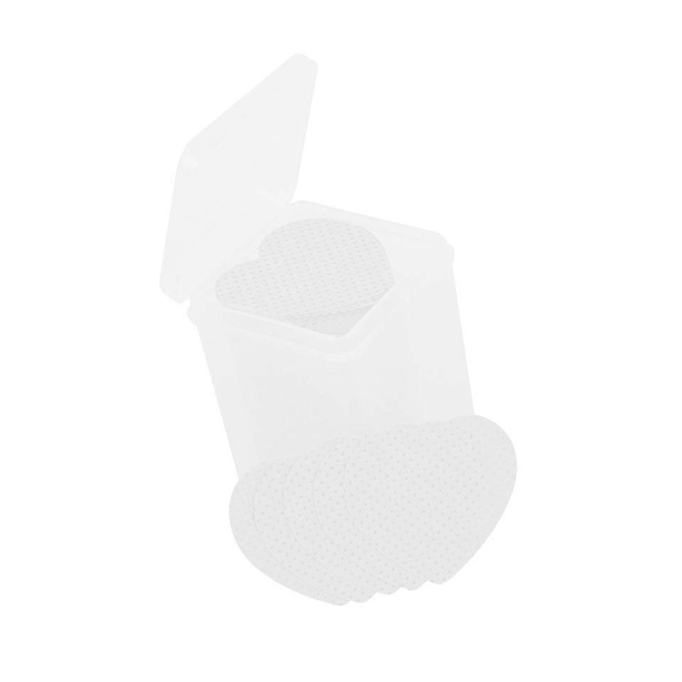 200Pcs Lint Free Nail Wipes Soft Nail Polish Remover Pad Eyelash Extension Glue Cleaning Pad White