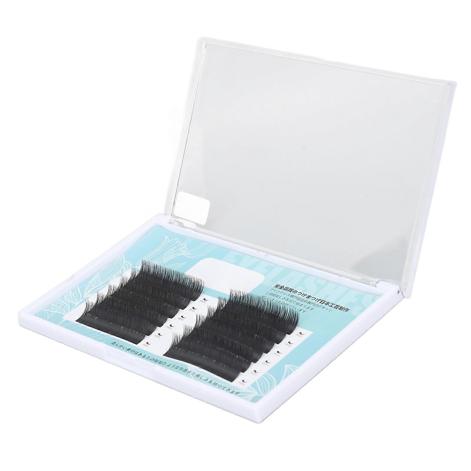 Lash Clusters Soft Lightweight Dense DIY Eyelash Extension Grafted Fake False Eyelashes for Makeup 12mm 0.15mm Thick