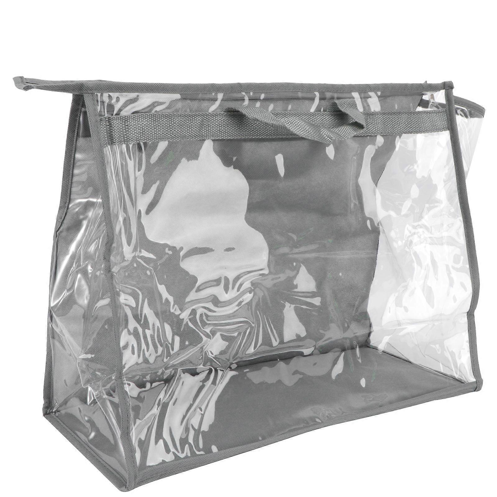 Waterproof Bag Hanging Bag for Storage 1Pcs Transparent Grey Storage Pouch