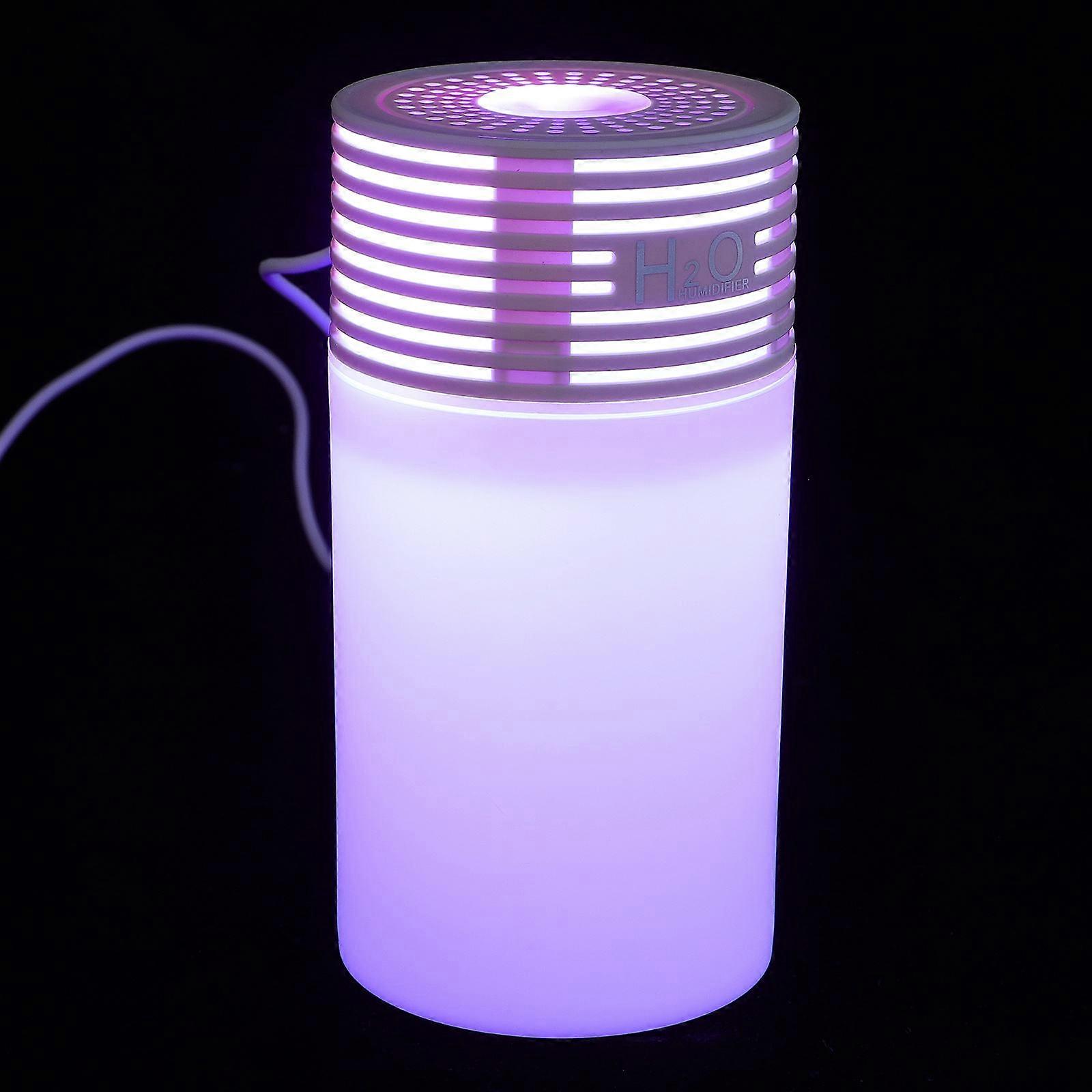 Mini USB Car Humidifier with ABS PET Material White Color Fits Various Scenes 1Set