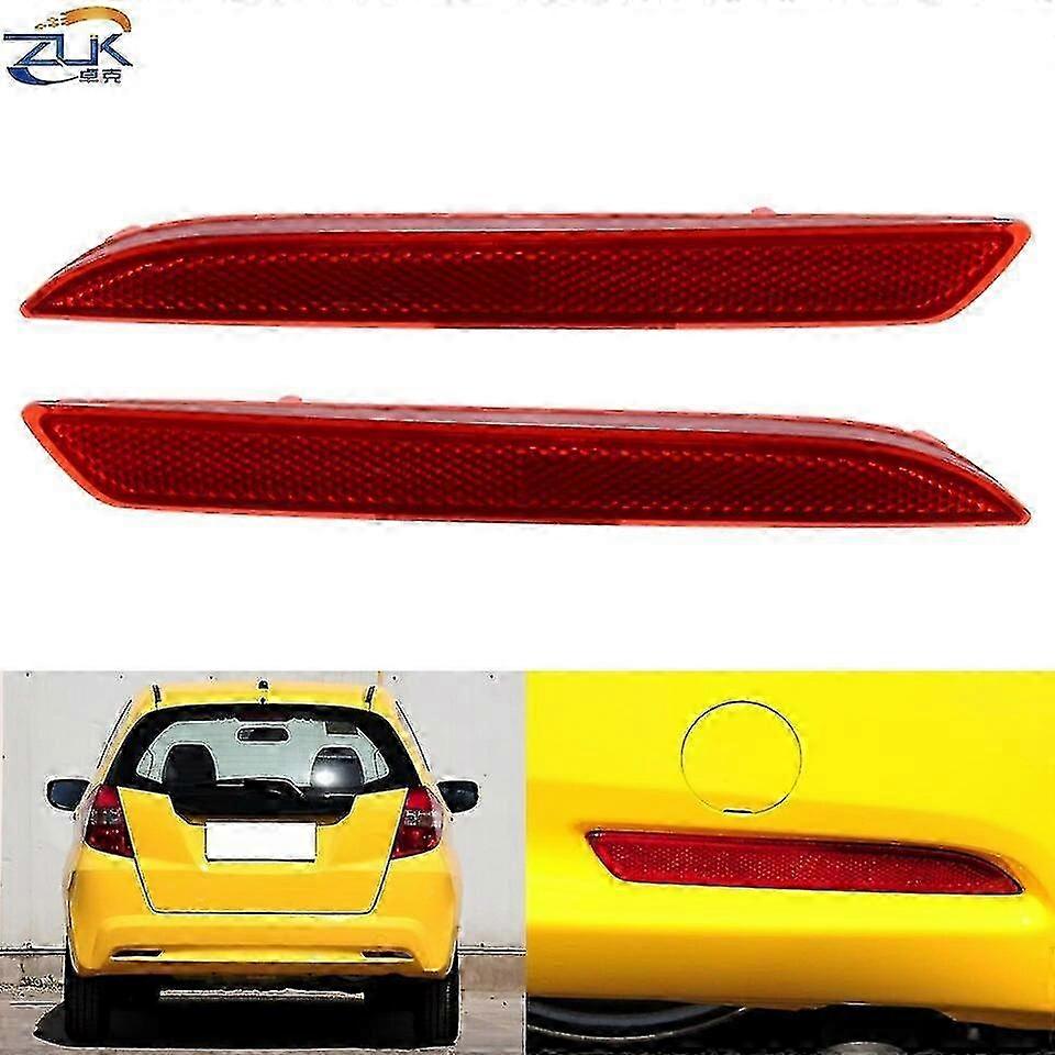 Rear Bumper Reflector for Honda Fit Jazz 2012-2014 & Odyssey 2015-2020 - Fog Light Lamp Replacement for GE6 GE8 RC3 Models