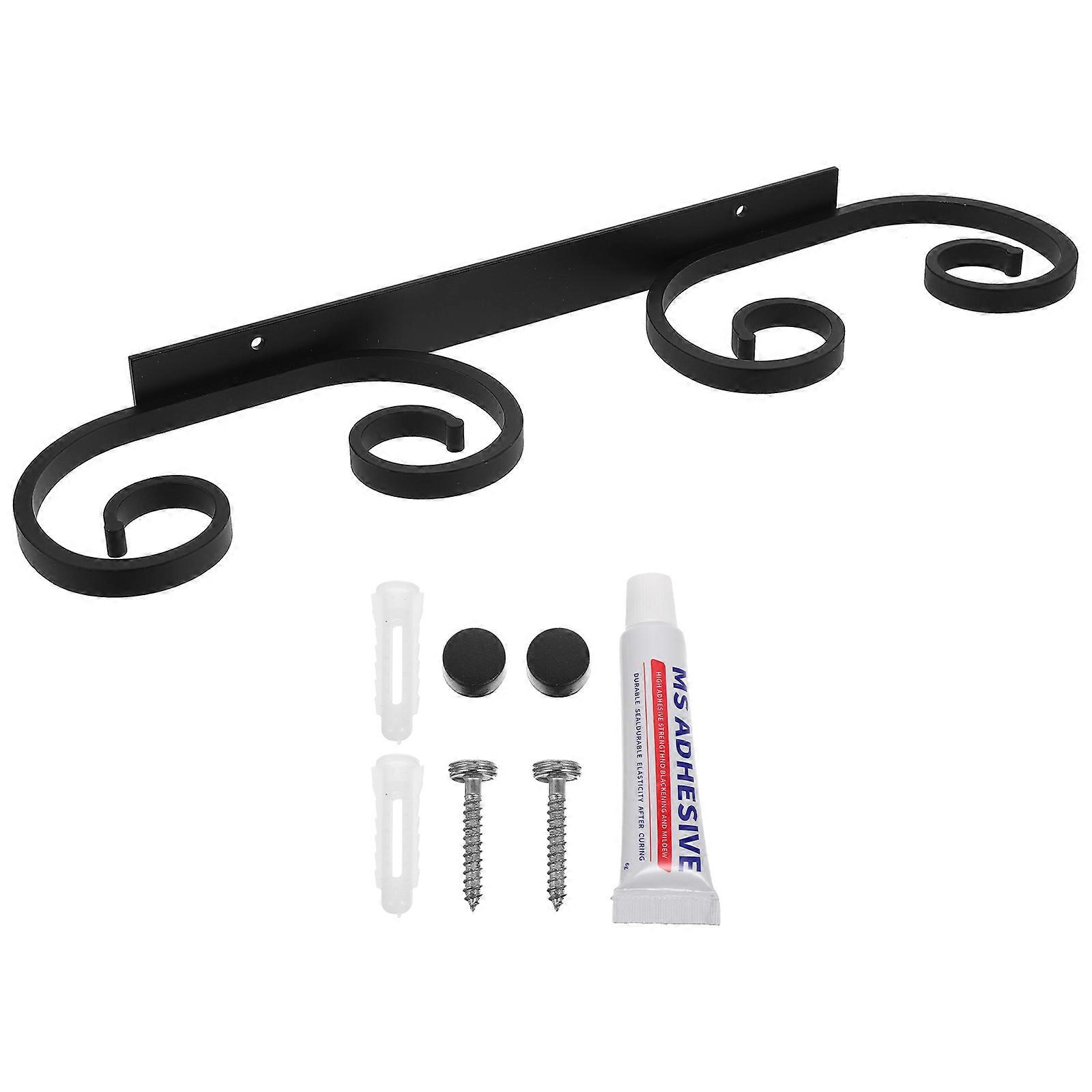 חיסכון במקום מתלה כוסות רכוב על קיר יין תליית אחסון יכולת נשיאה חזקה ארגון מטבח 1 סט