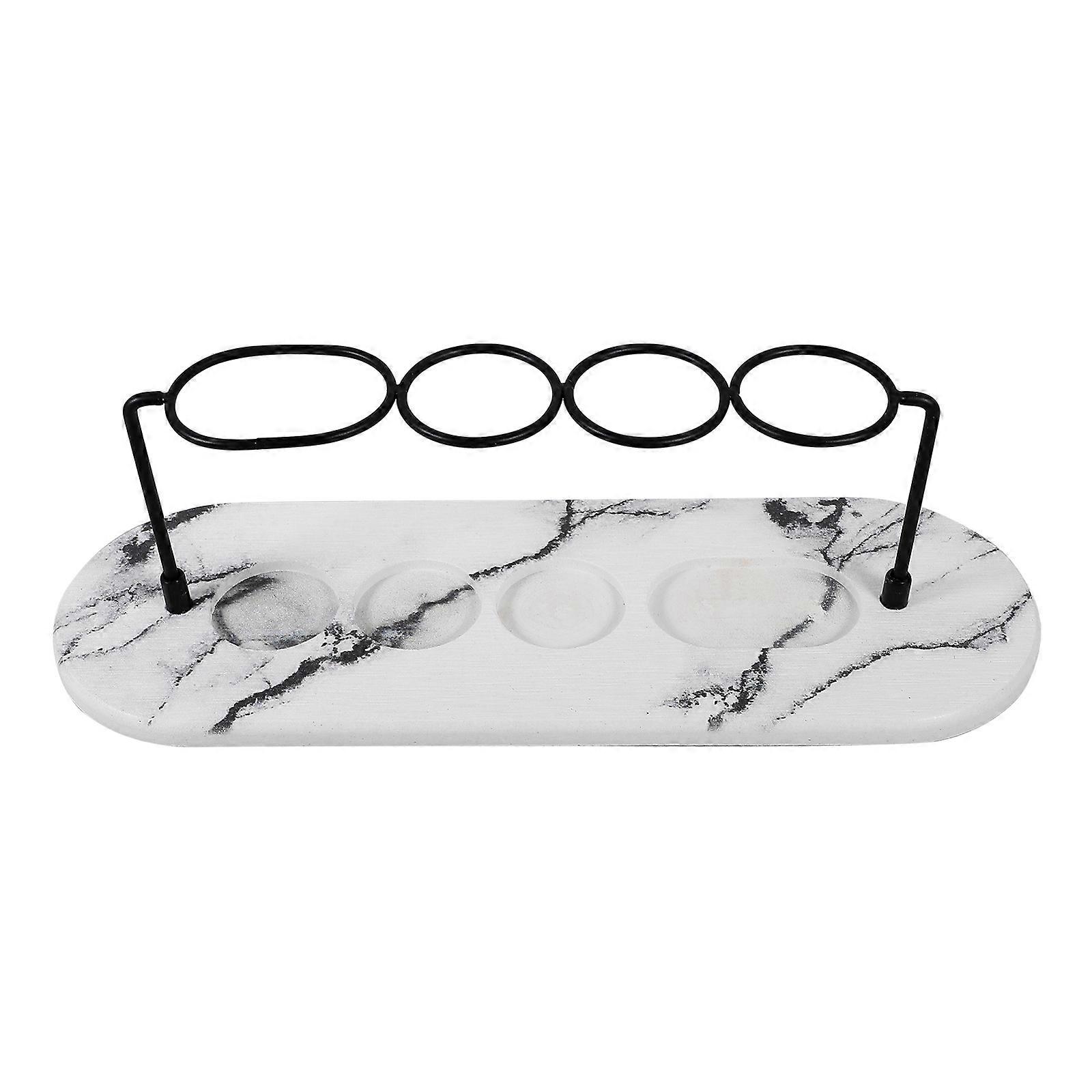 Bathroom Toothbrush Holder for Countertop Electric Toothbrush Stand 2pcs Set