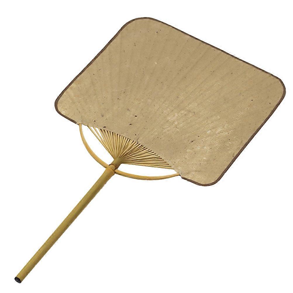 1Pc Chinese Style Hand Fan Chinese Art Paper Fan Retro Bamboo Bone Square Fan