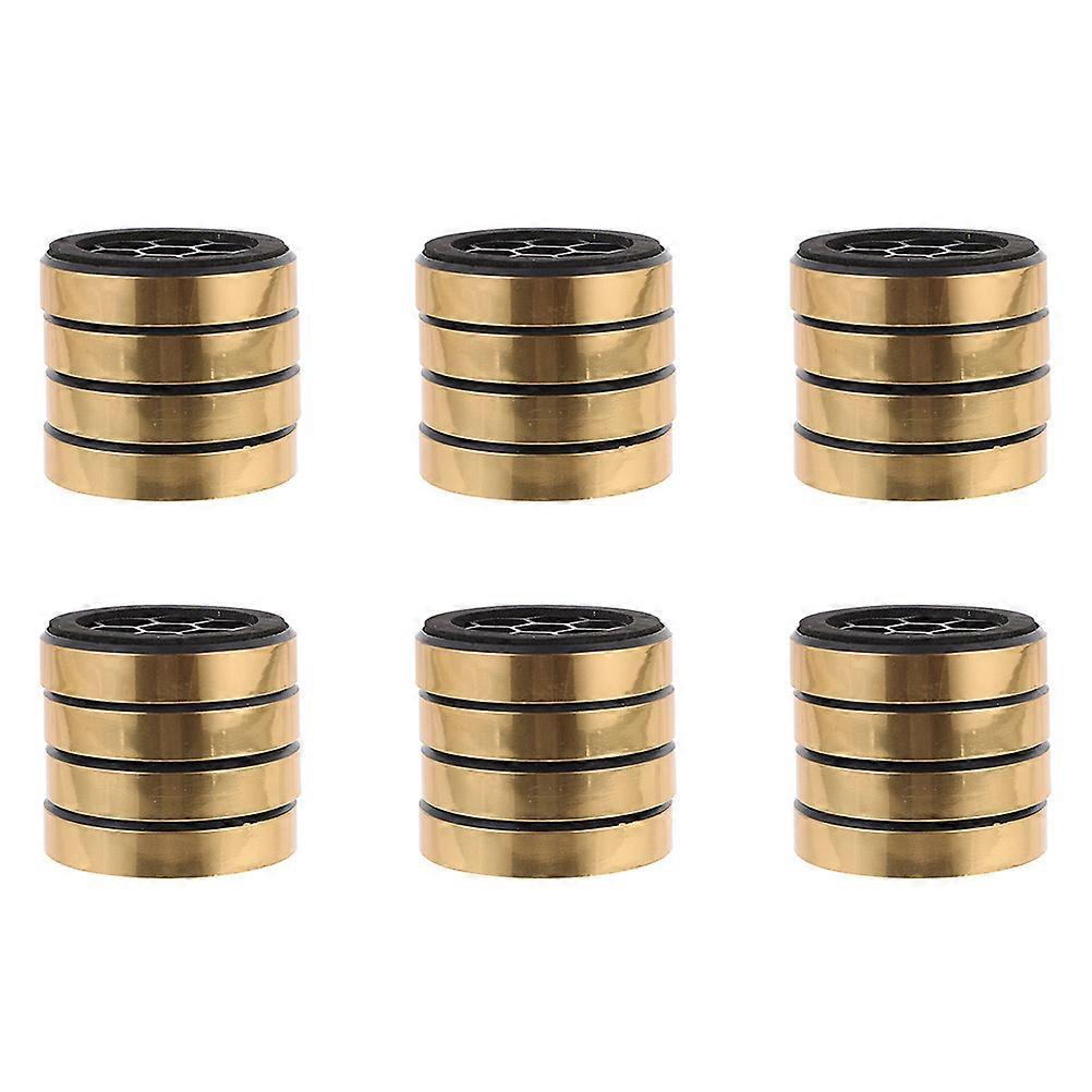 24pcs Portable Power Amplifier Isolation Feet Chassis Pads for Home Audio Player