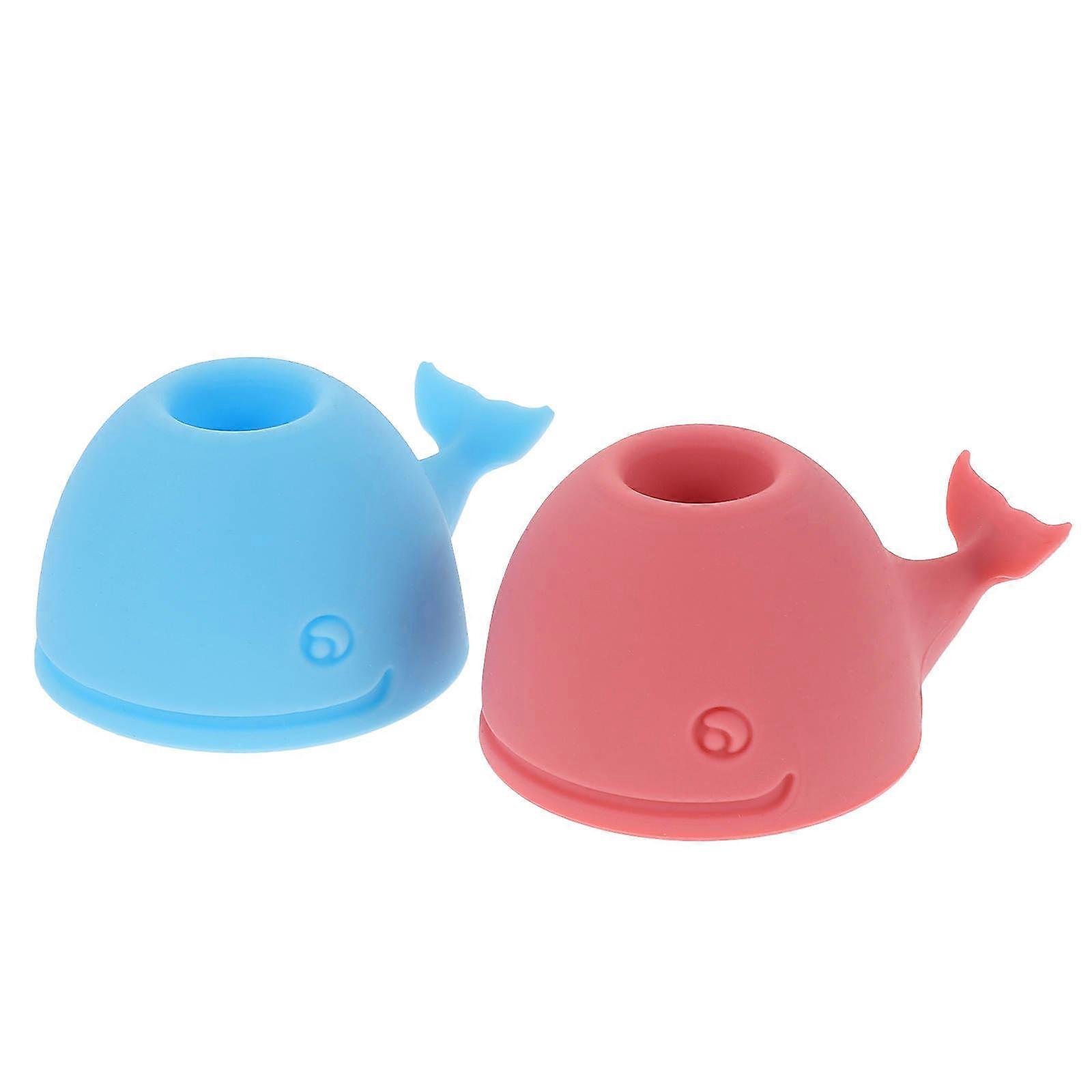 Silicone Creative Pen Display Stand For Students In Assorted Color Ideal For Office And Study Room 2Pcs