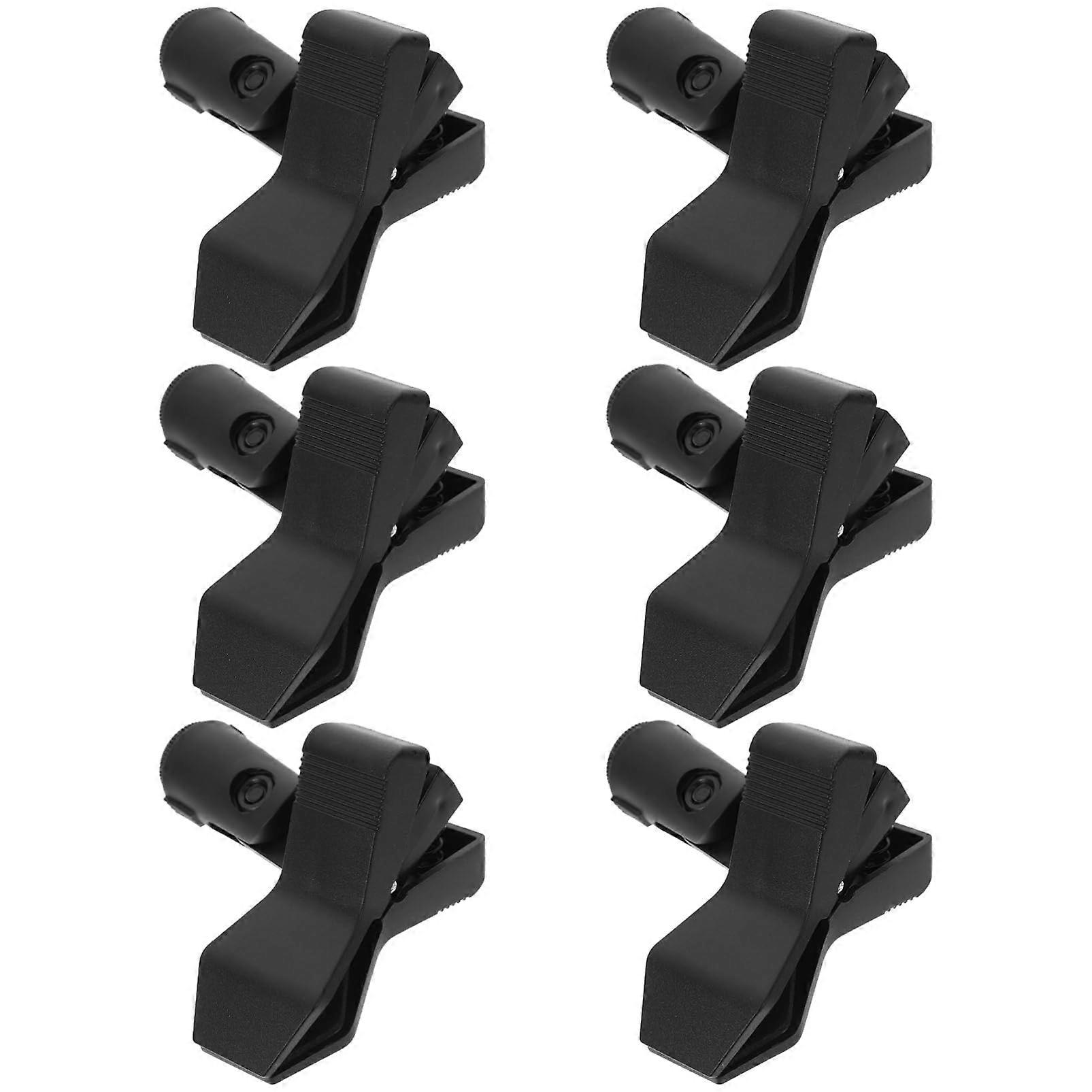 6 x Microphone Clip Condenser Portable Boom Stand Clamp