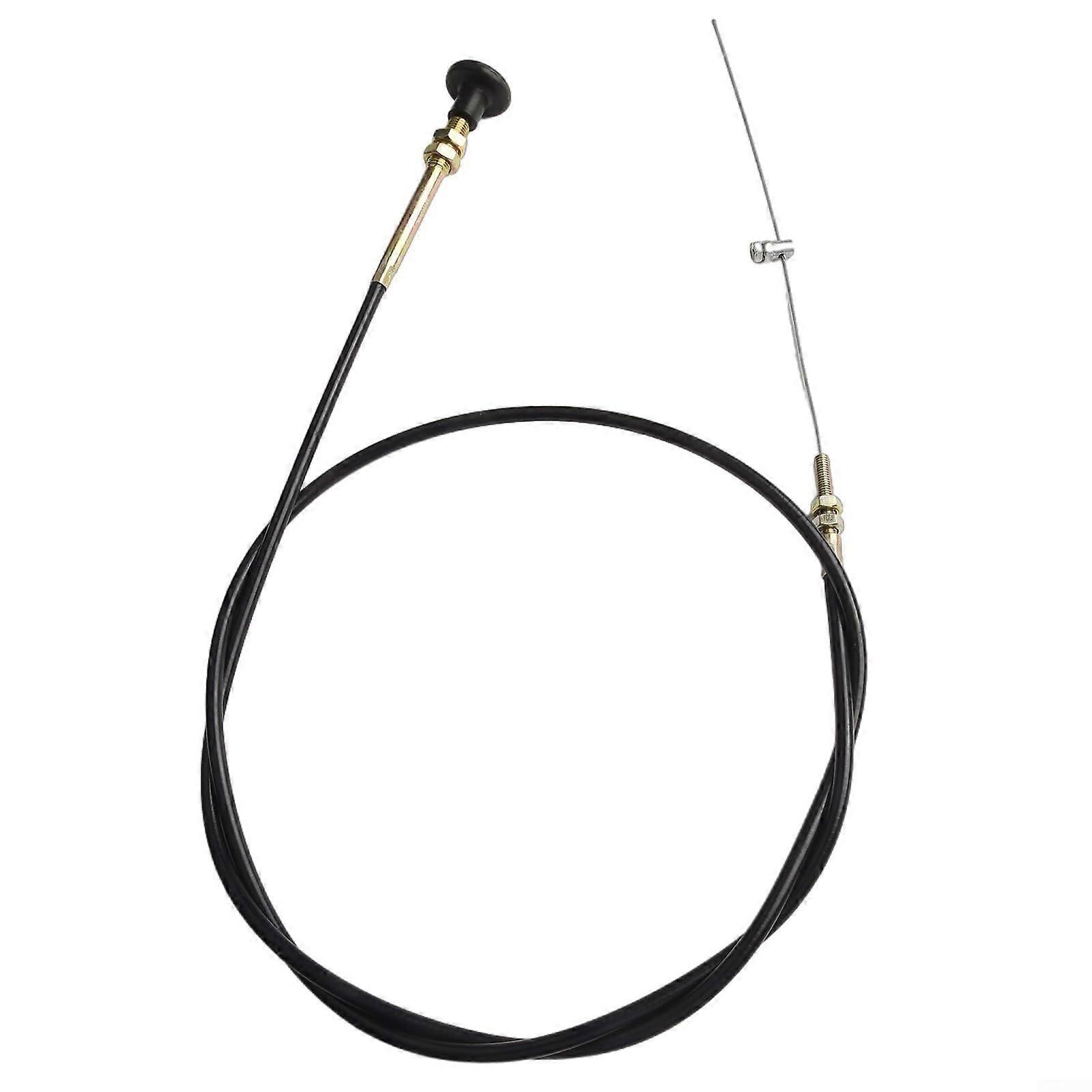 Motorrad Choke Cable 1 Piece, 1.5 Meter Push-Pull Throttle Control for Motorcycle Engine Performance
