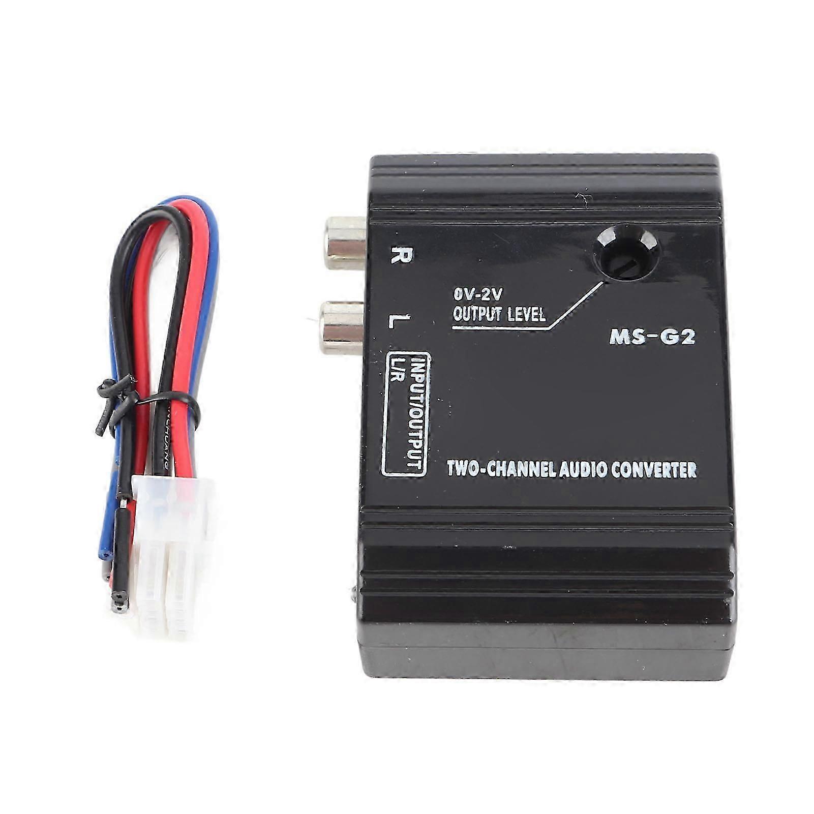 Car o Converter High to Low Frequency 2 Channel Shock Proof Interference