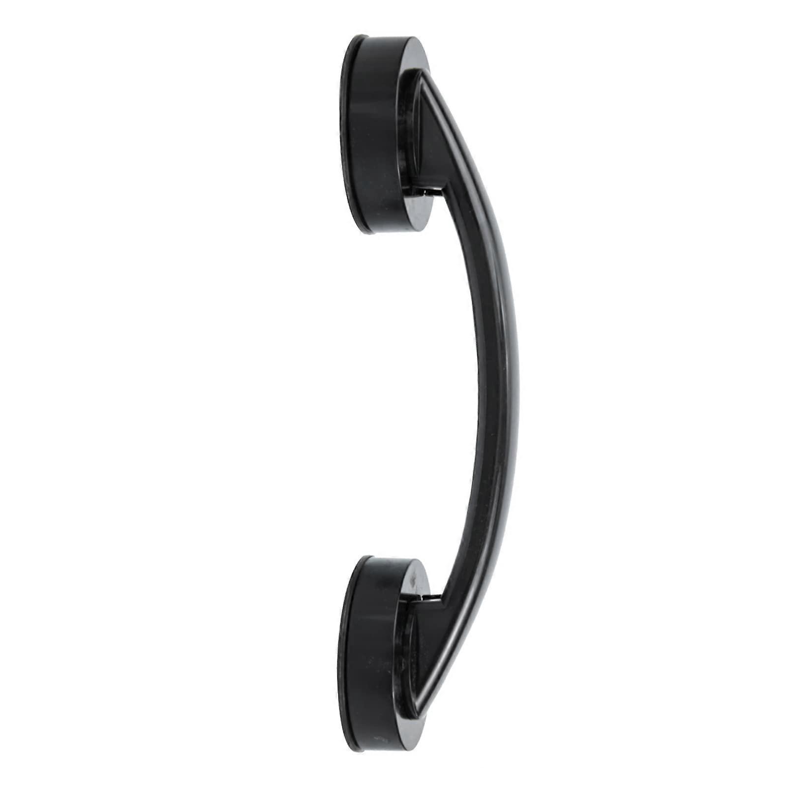 Shower Handle - Light Black ABS Cup Grab Bar for Bathroom Safety - Comfortable 1 Inch Wide, Static Support