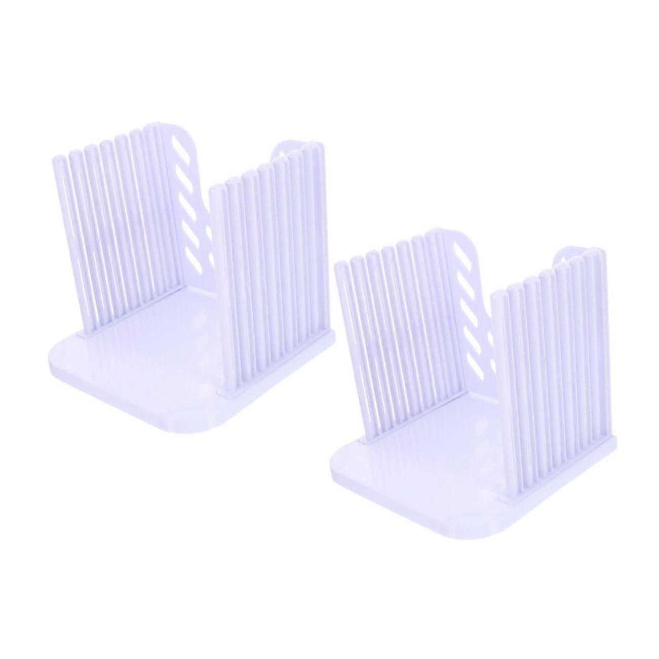 Slicer Bread Toast Cutter - 2 Piece Thin Cutting Guide Tool for Kitchen Baking - ABS Lavender Bread Slicing Aid