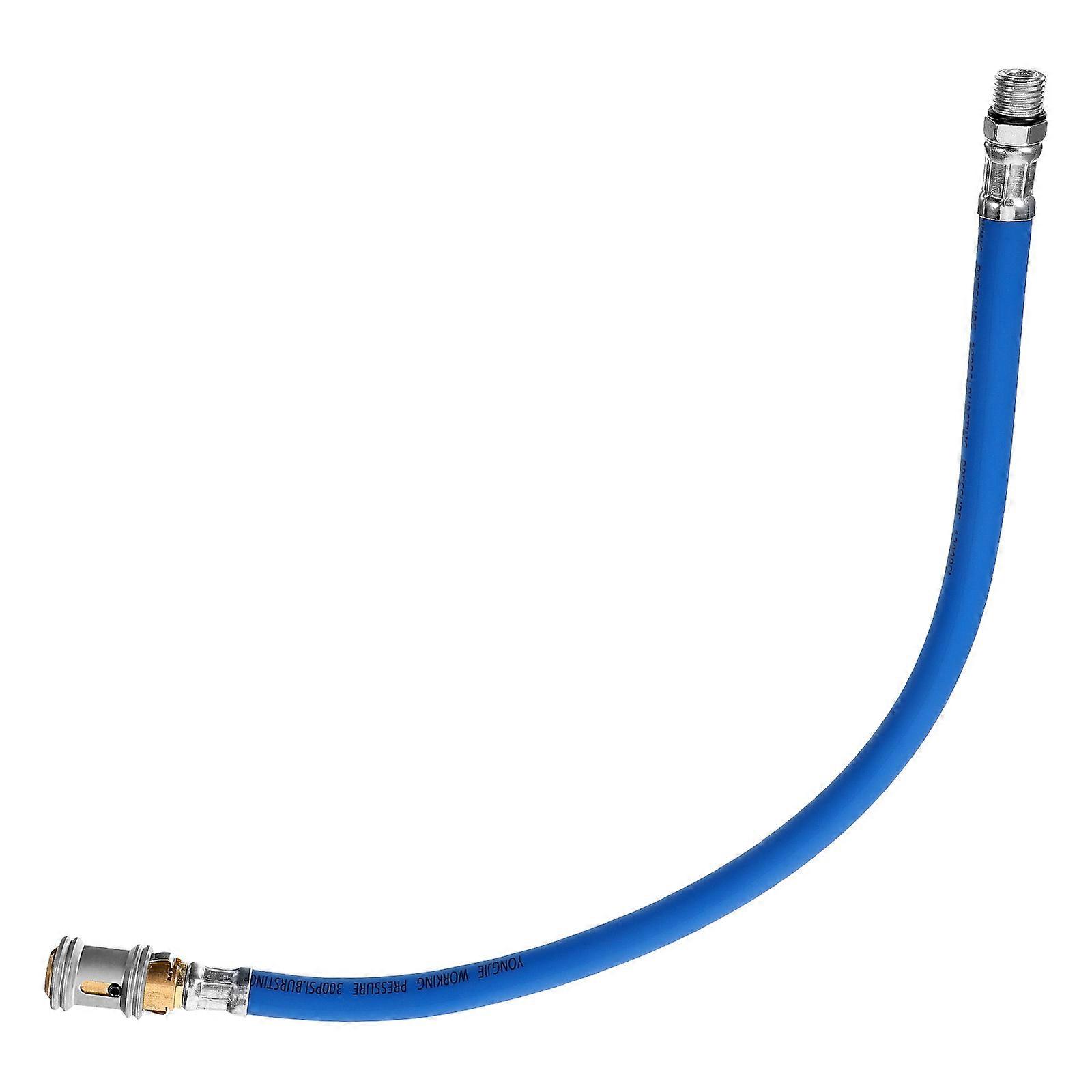 Blue Car Tire Inflator Extension Tube for Reliable Inflate with Rubber Alloy Material