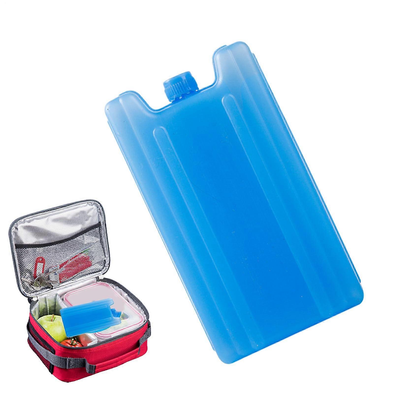 Ice packs – portable freezer packs for cooling, reusable, for lunch, picnics, travel. Blue.