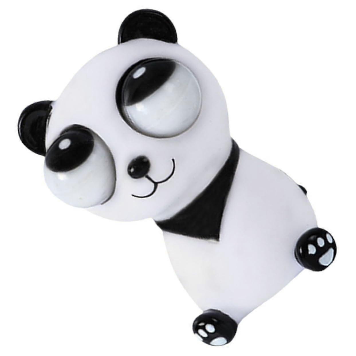 Stress Relief Panda Stretchy Simulated Panda Toy For Squeeze Sensory Desk Decoration High Quality Workmanship