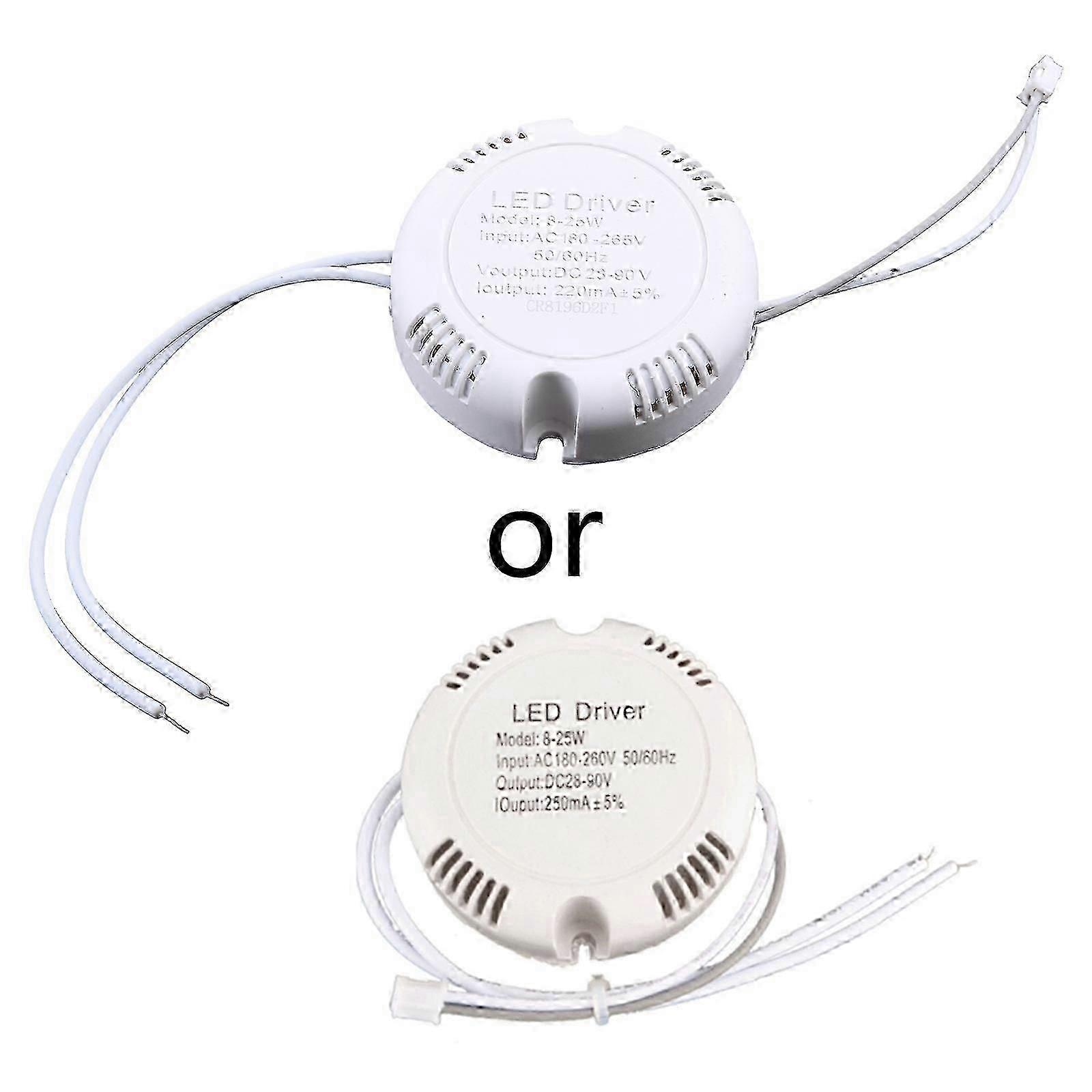 2025 LED Driver AC180-260V Frequency 50-60Hz Powers Supply Lighting Transformer for LED Ceiling Light Lamp 8-12W/8-25W/22-40W