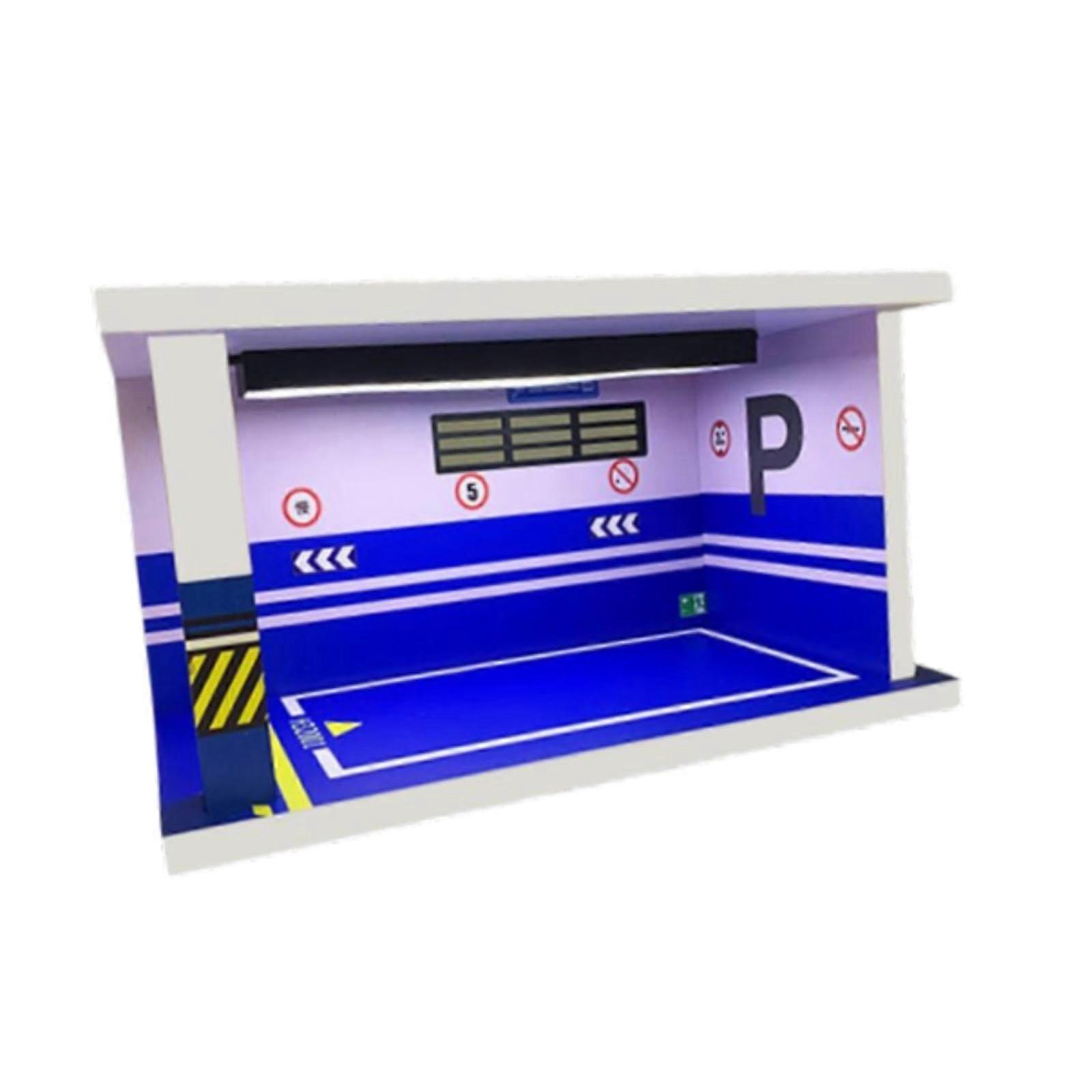 AWHAO Car Model Display Case 1:32 Display Case for Table Diorama Landscape Gifts