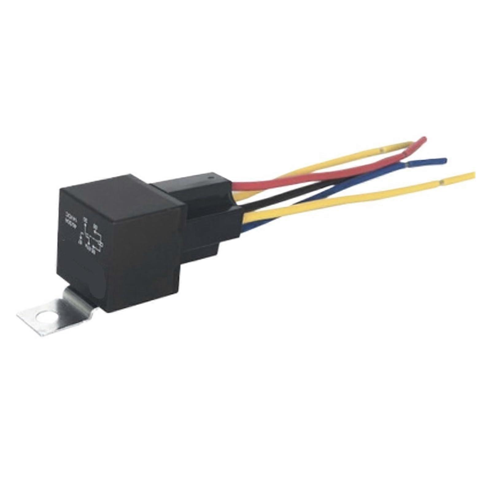 1set 12V car Alarm Special JD1912 40A car Relay with Socket with line