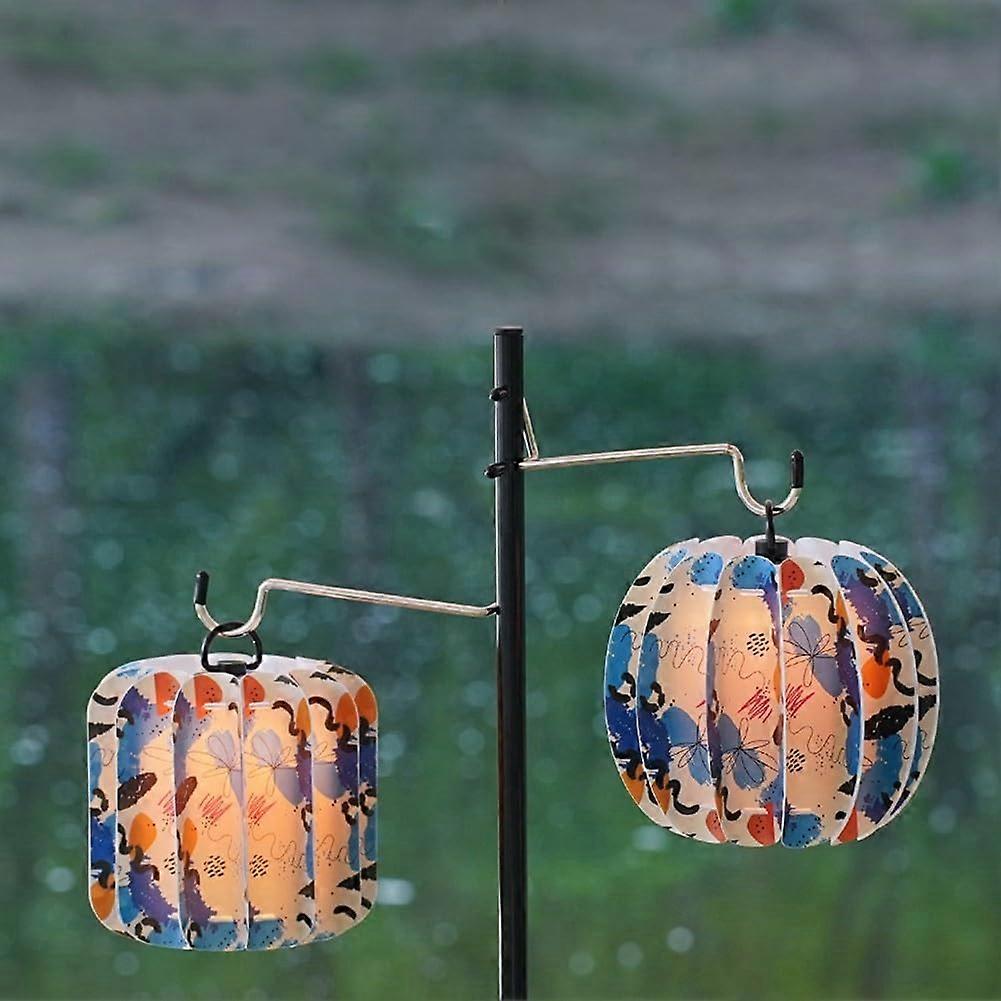 PP Light Diffuser for Camping Waterproof Design with Column and Winter Melon Styles (A)