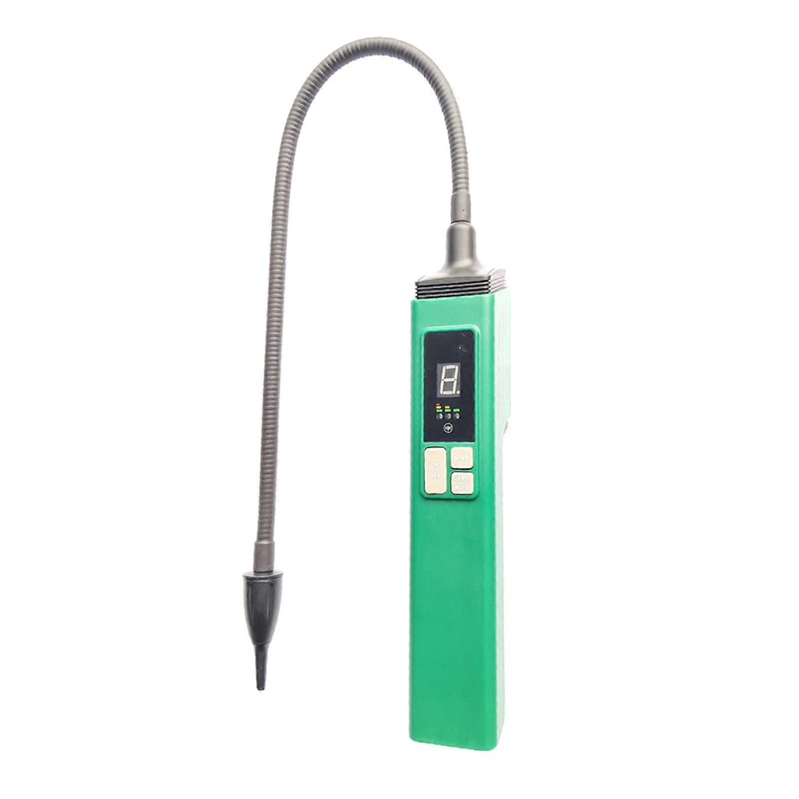Multifunctional Gas Detector for Refrigerant, Designed for Automotive Refrigerant Leak Detection with Easy Maintenance and Leak Identification.