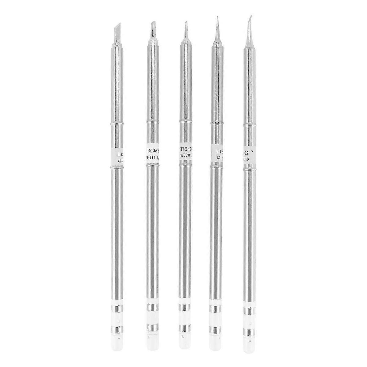 T12 Soldering Iron Tip Set suitable for Cellphone & Computer Repairing