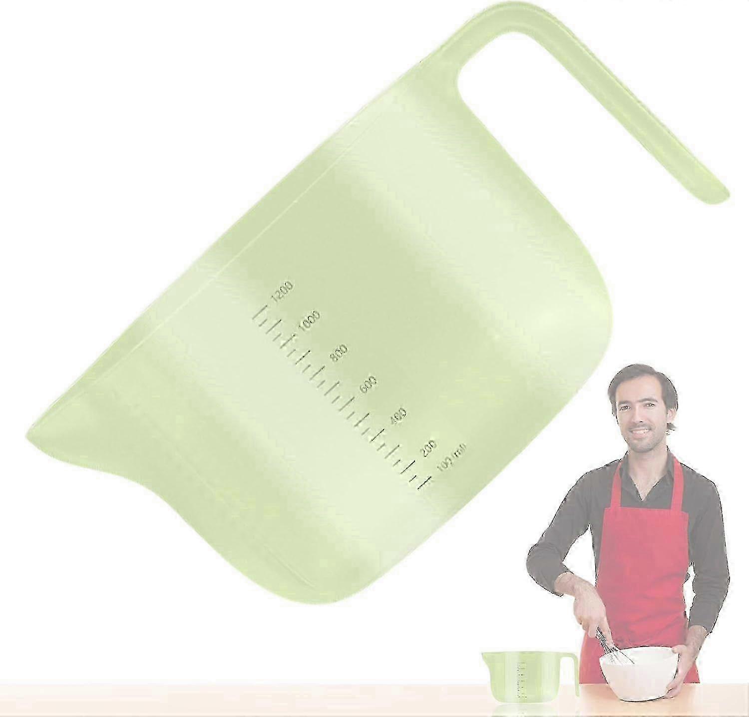 Heat-Resistant Large Capacity Baking Measuring Cup for Precise Cooking & Baking
