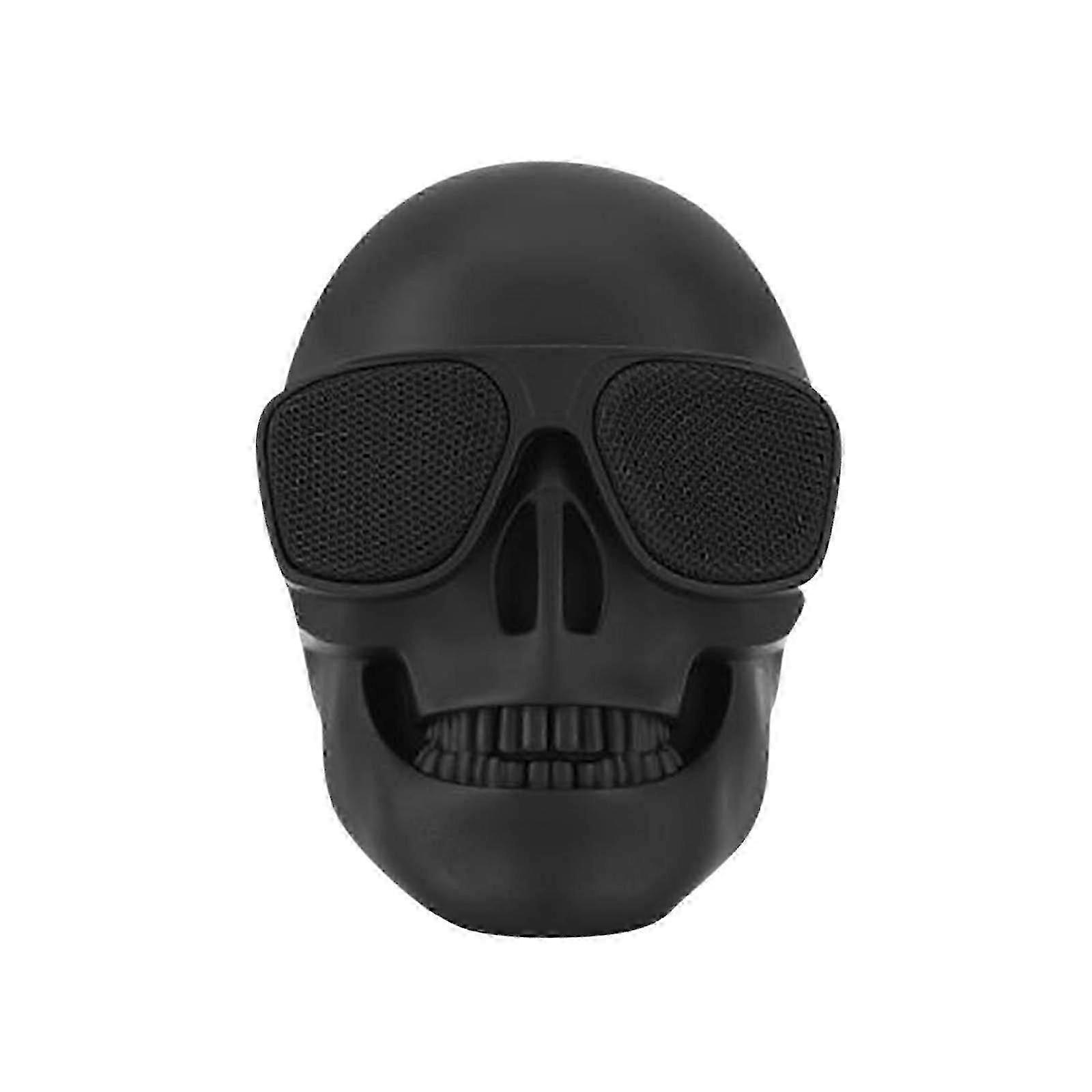 Portable Skeleton Skull Bluetooth Wireless Speaker 15W BT4.0 FM Rad...