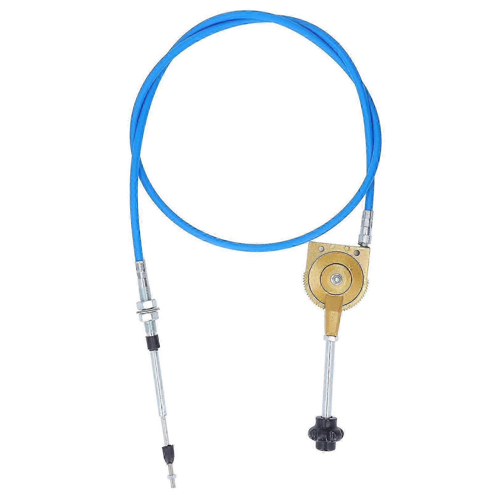 2m PU Stainless Steel Weather Resistant Manual Throttle Accelerator Cable for Excavator Mixer