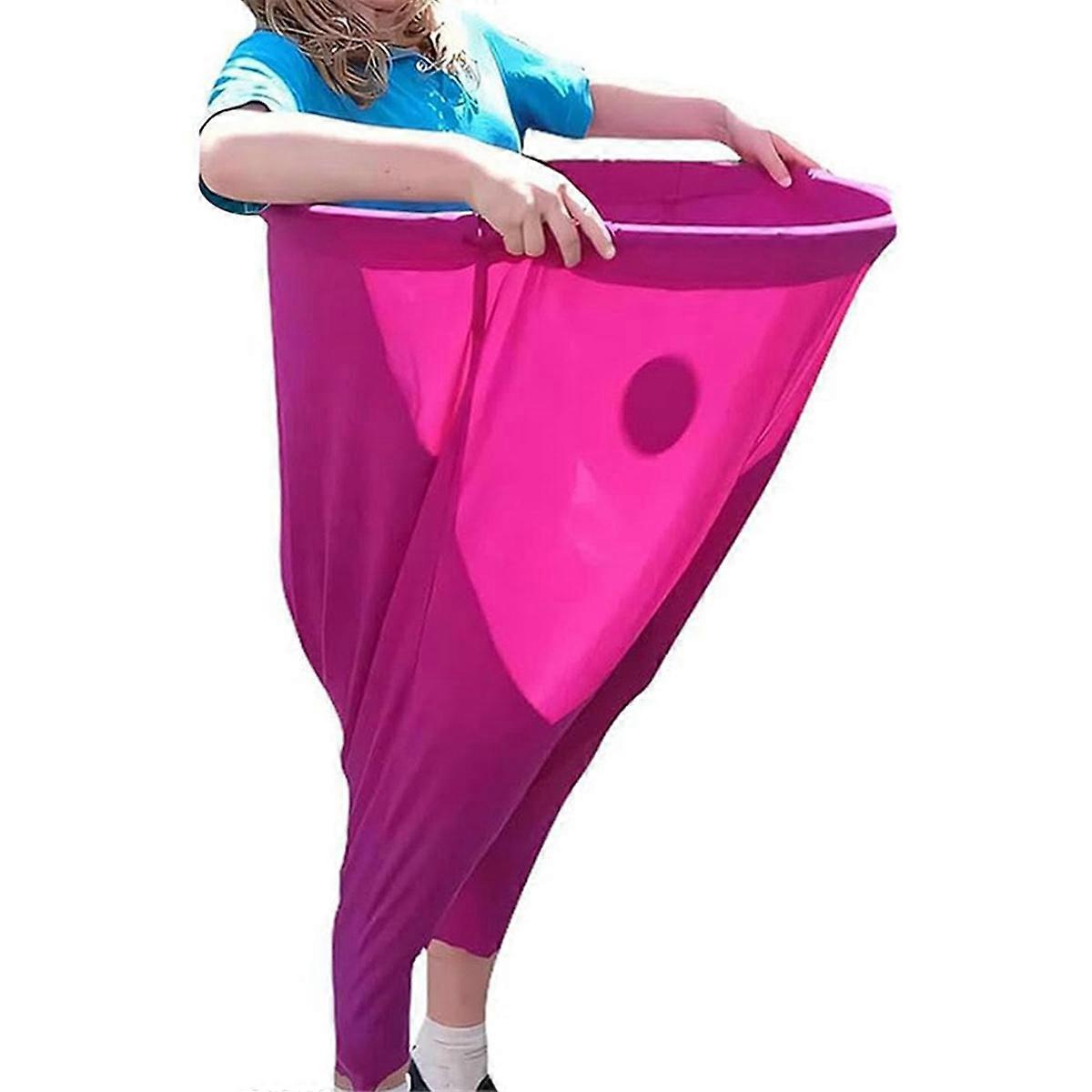 Giant Granny Pants Yard Game Outdoor Tossing Fun Party Red
