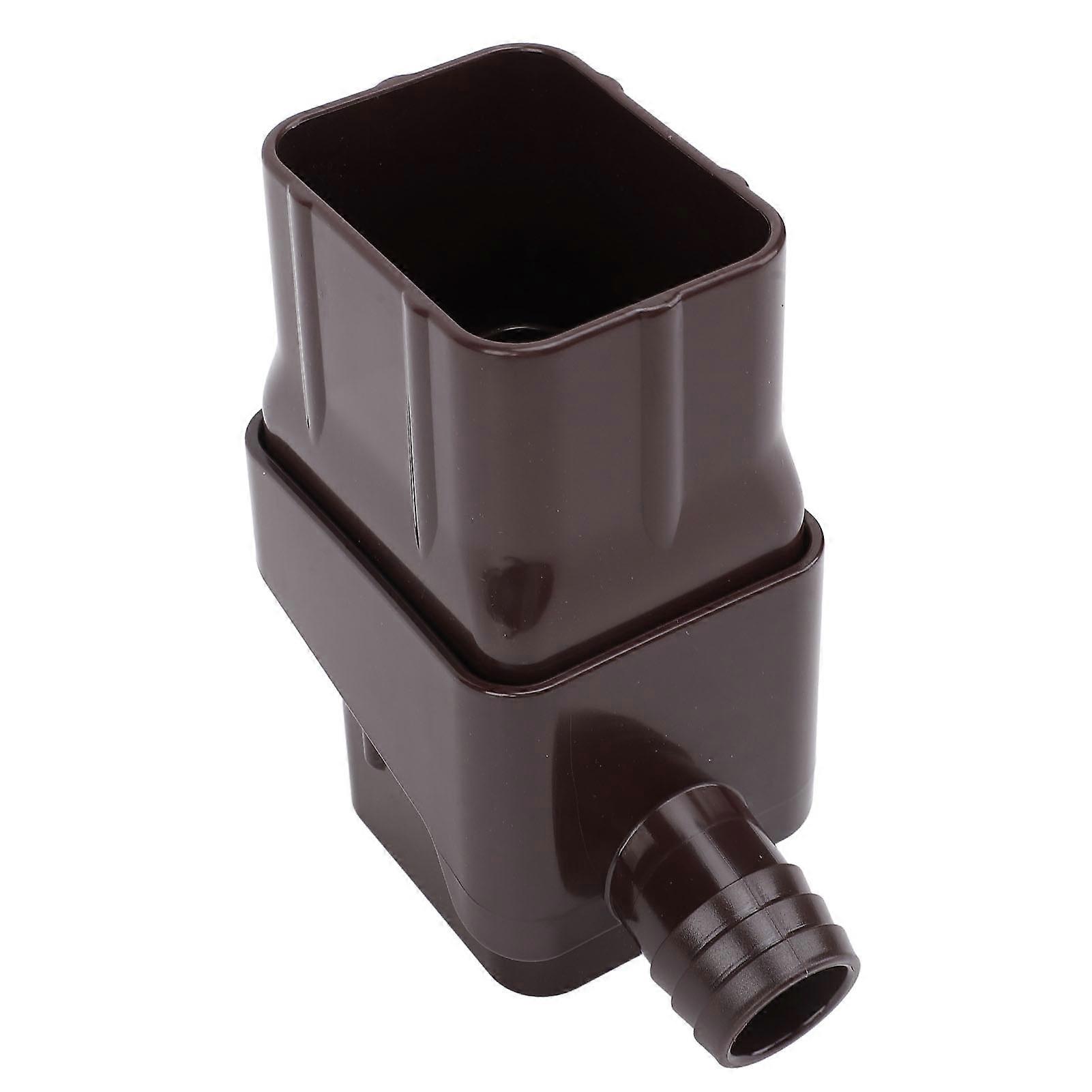 Rainwater Collection System Brown ABS Diverter Kit 388g Easy Install