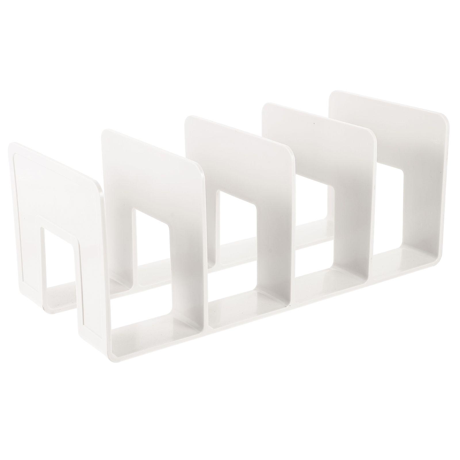 Multi-functional Office Desktop Management Bookend File Document Storage Rack Desktop Bookshelf