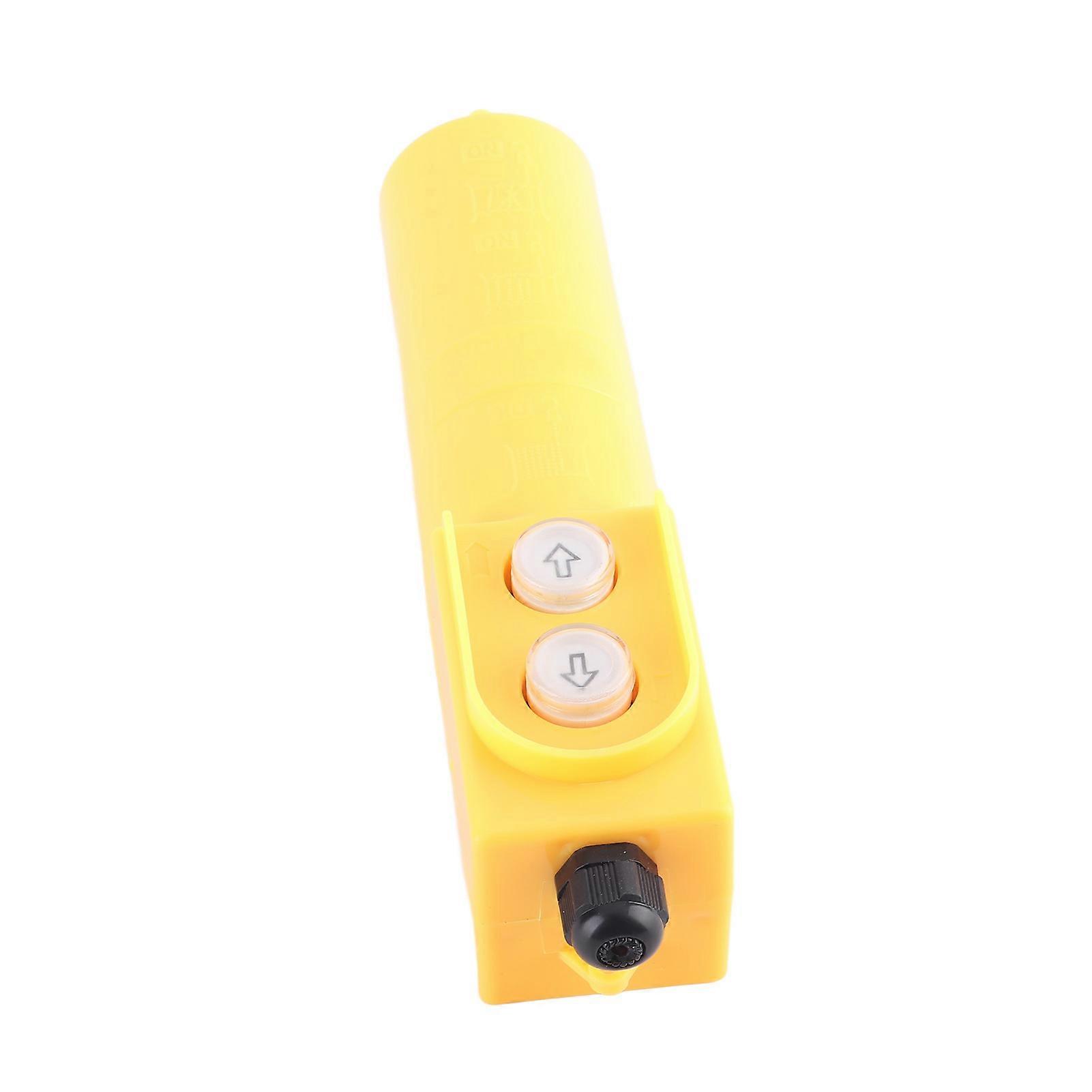 Electric Hoist Crane Pushbutton Switch 220V Waterproof Up Down
