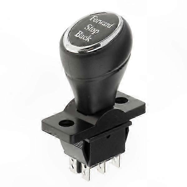 6-Pin 3-Position Joystick Switch for Strollers, Black, 2 Pack