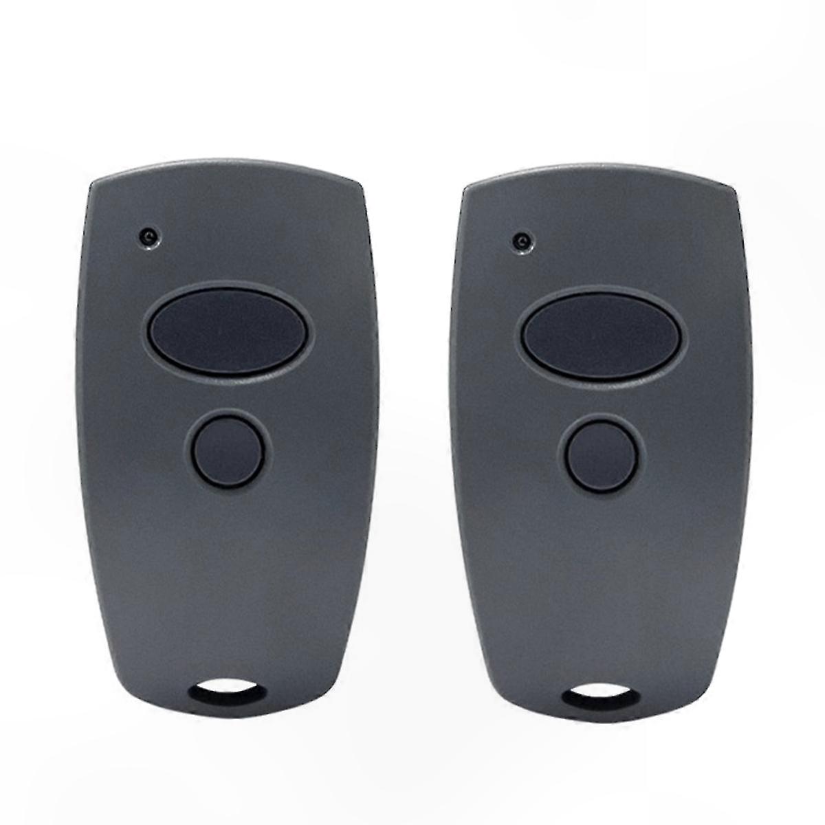 2-Pack 868.3 MHz Wireless Garage Door Remote Control Compatible with Multiple Systems