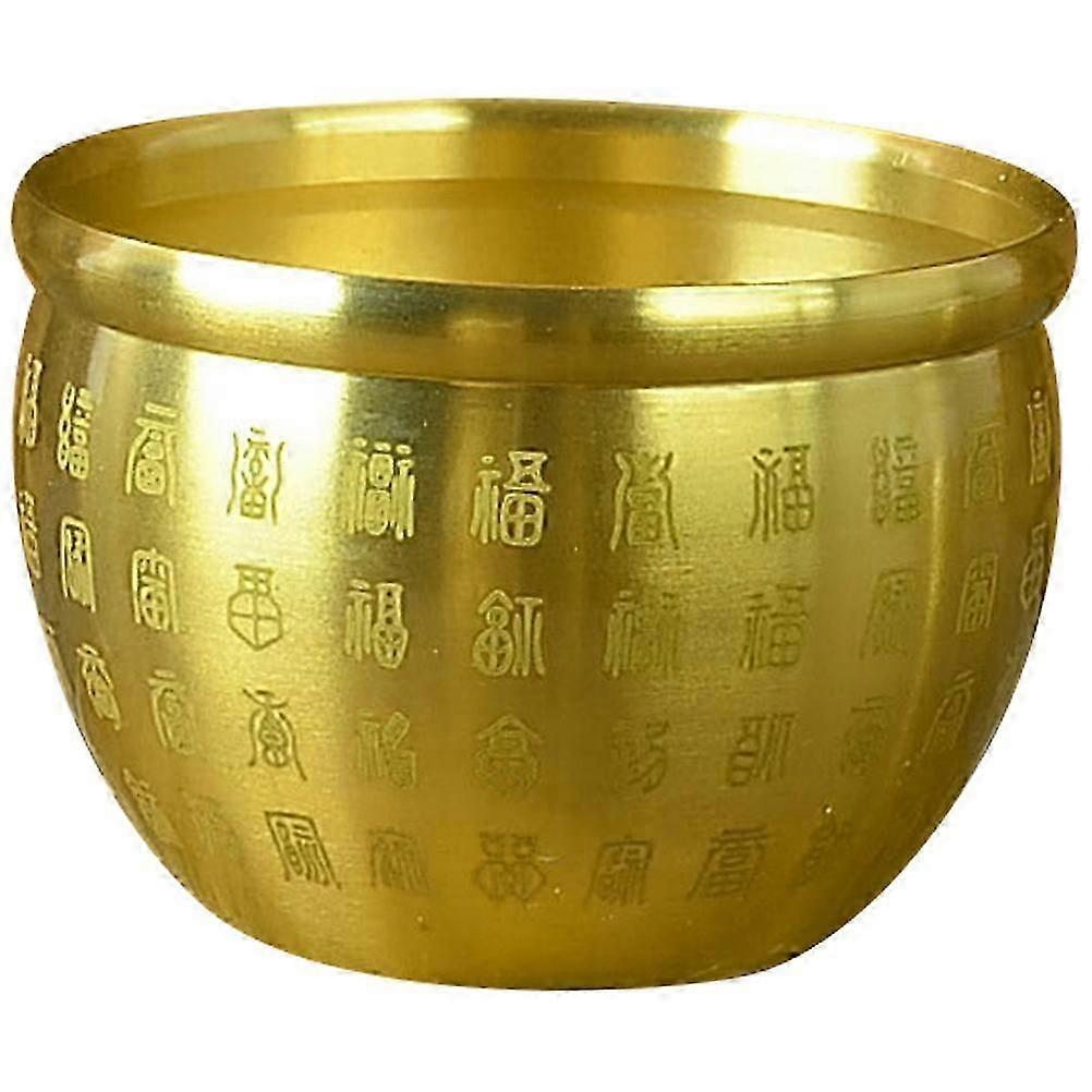 Artistic Treasure Basin Bowl, Designed for Stability and Elegant Presentation
