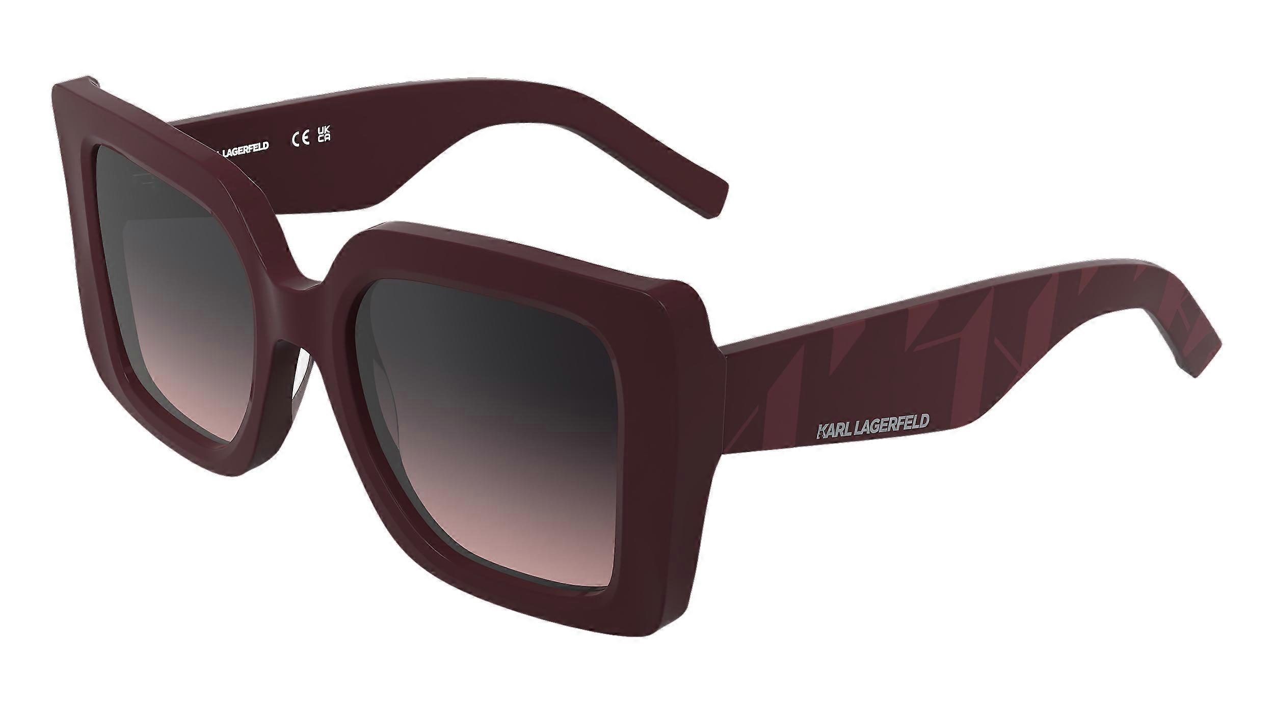 Karl Lagerfeld Burgundy Sunglasses Karl Lagerfeld Unisex 61mm Burgundy Sunglasses KL352S-601  main image 4