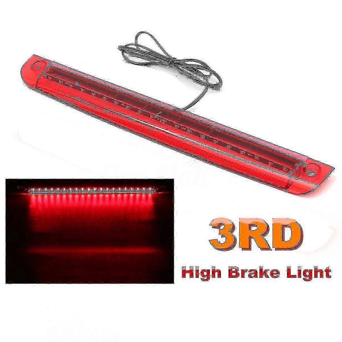 Universal Car Motorcycle Red 12v 20 Led 3rd High Mount Brake Tail Stop Light