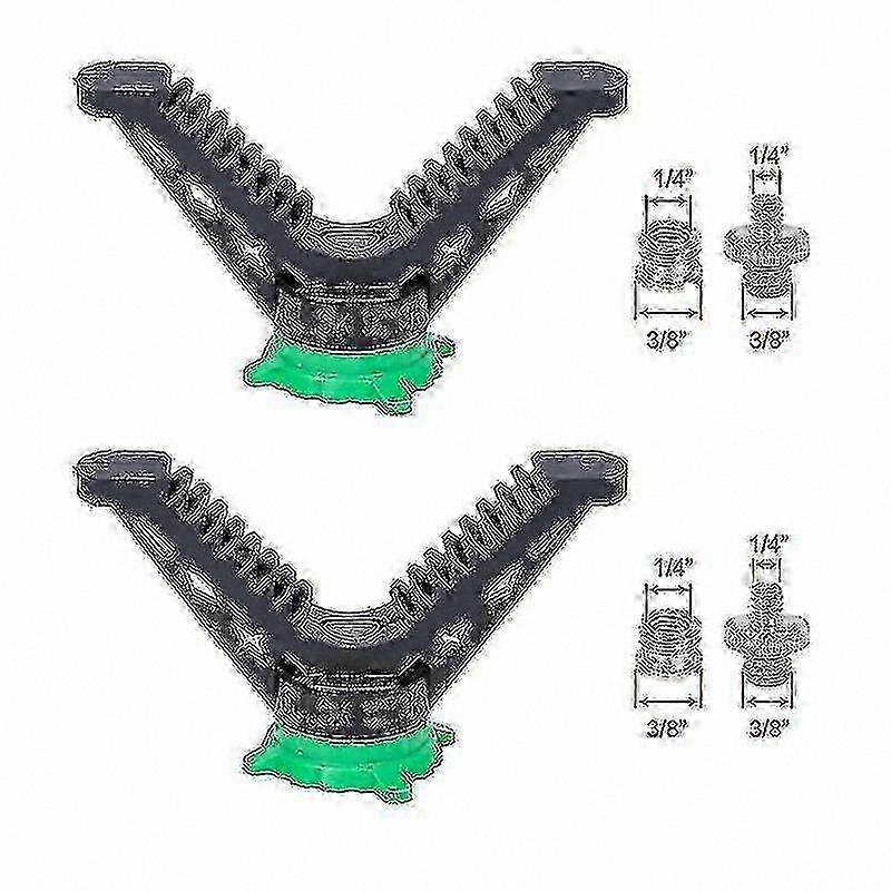 Universal Shooting Stick Mount with 3/8-1/4 Thread for Tripod Bipod Monopod Accessory