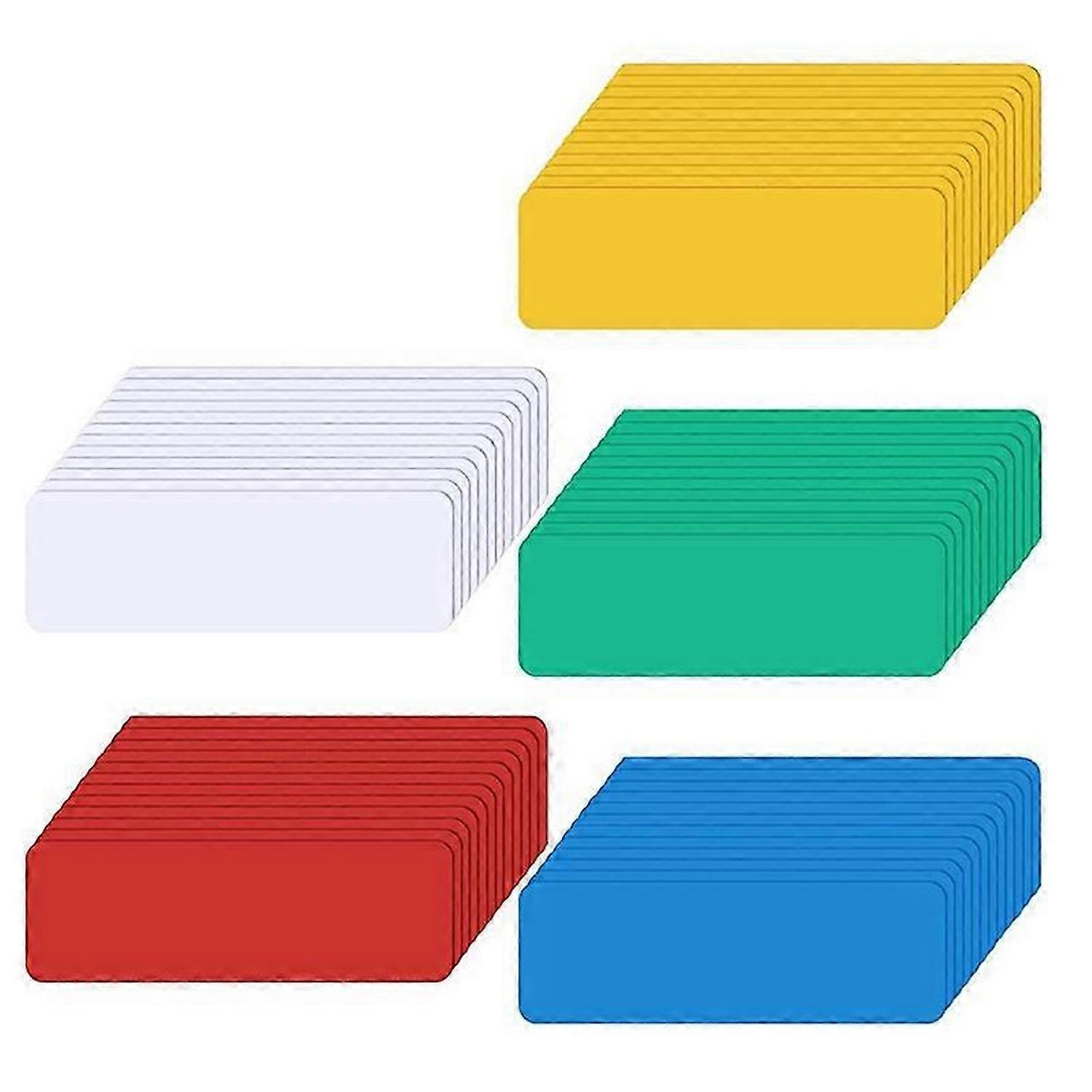 60 Pack Dry Erase Magnetic Labels Magnets Sticker