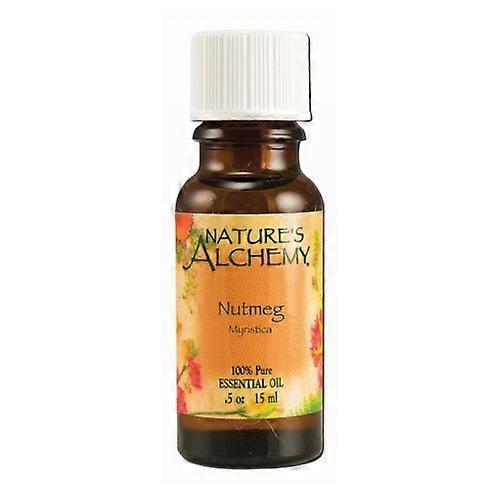 Natures Alchemy Essential Oil ,Nutmeg 0.5 Oz (Pack of 1)